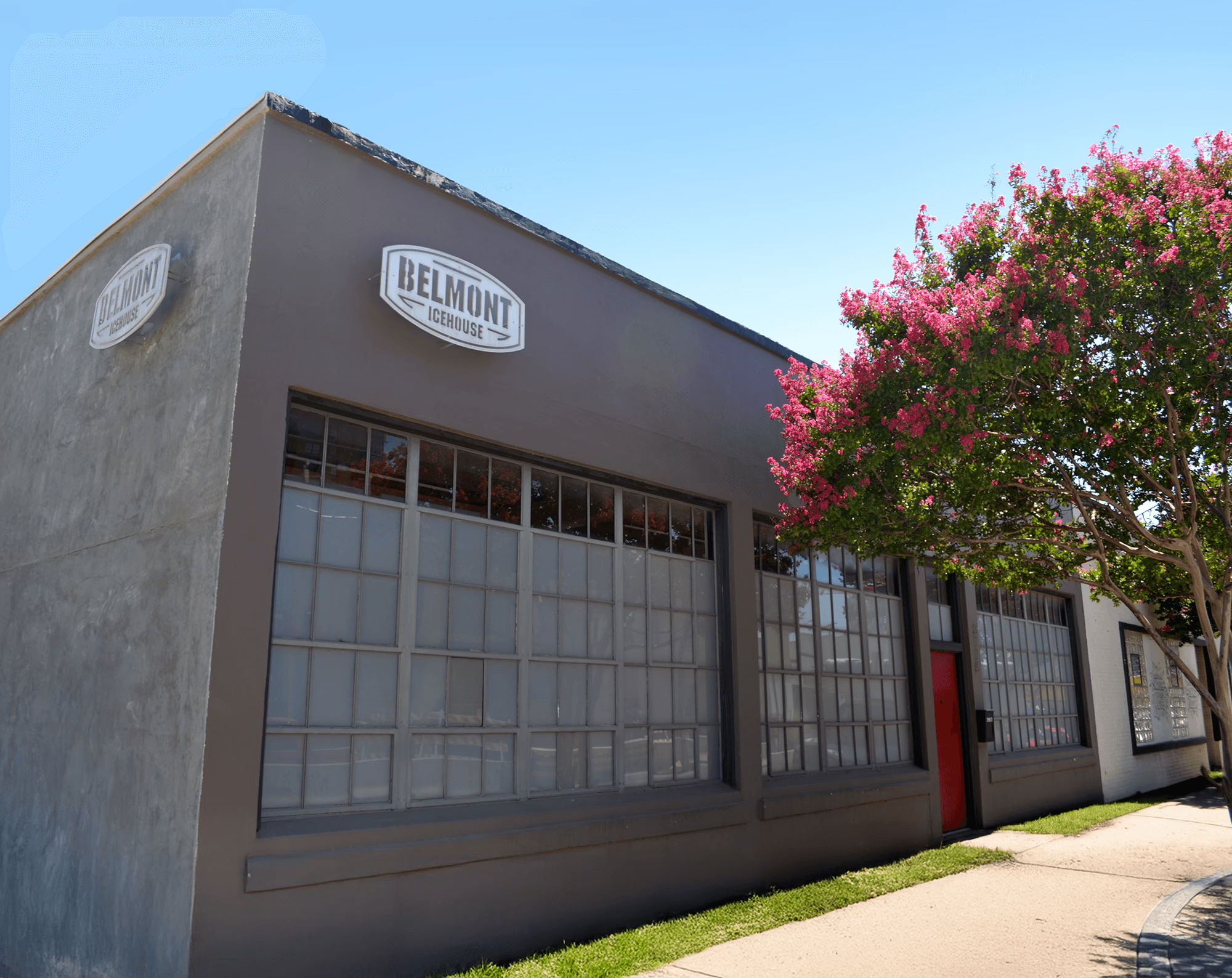 Belmont Icehouse ad agency exterior building