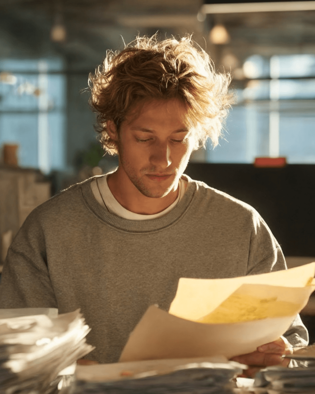 Screenshot of Notion template