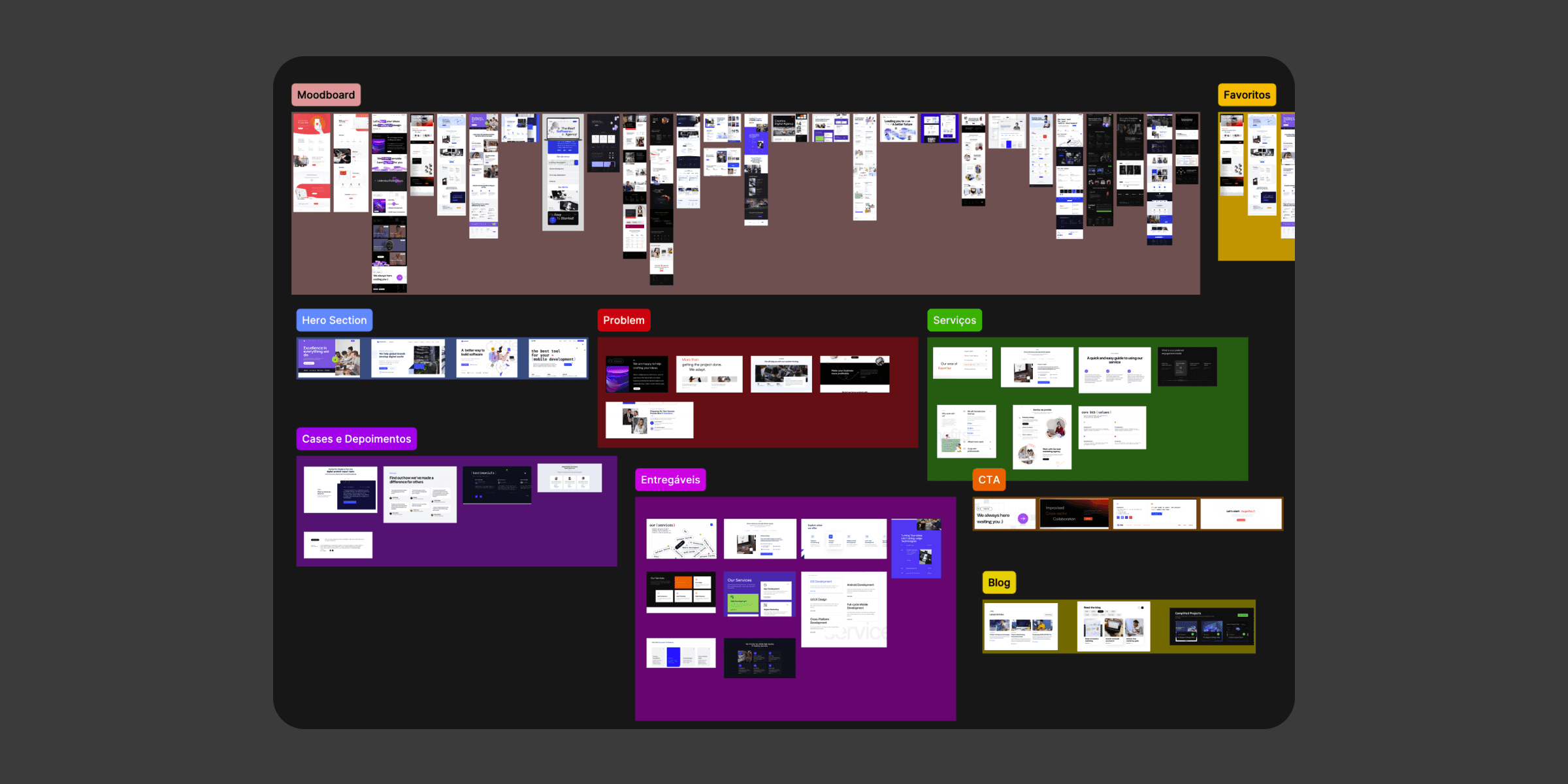 Project showcase laptop mockup