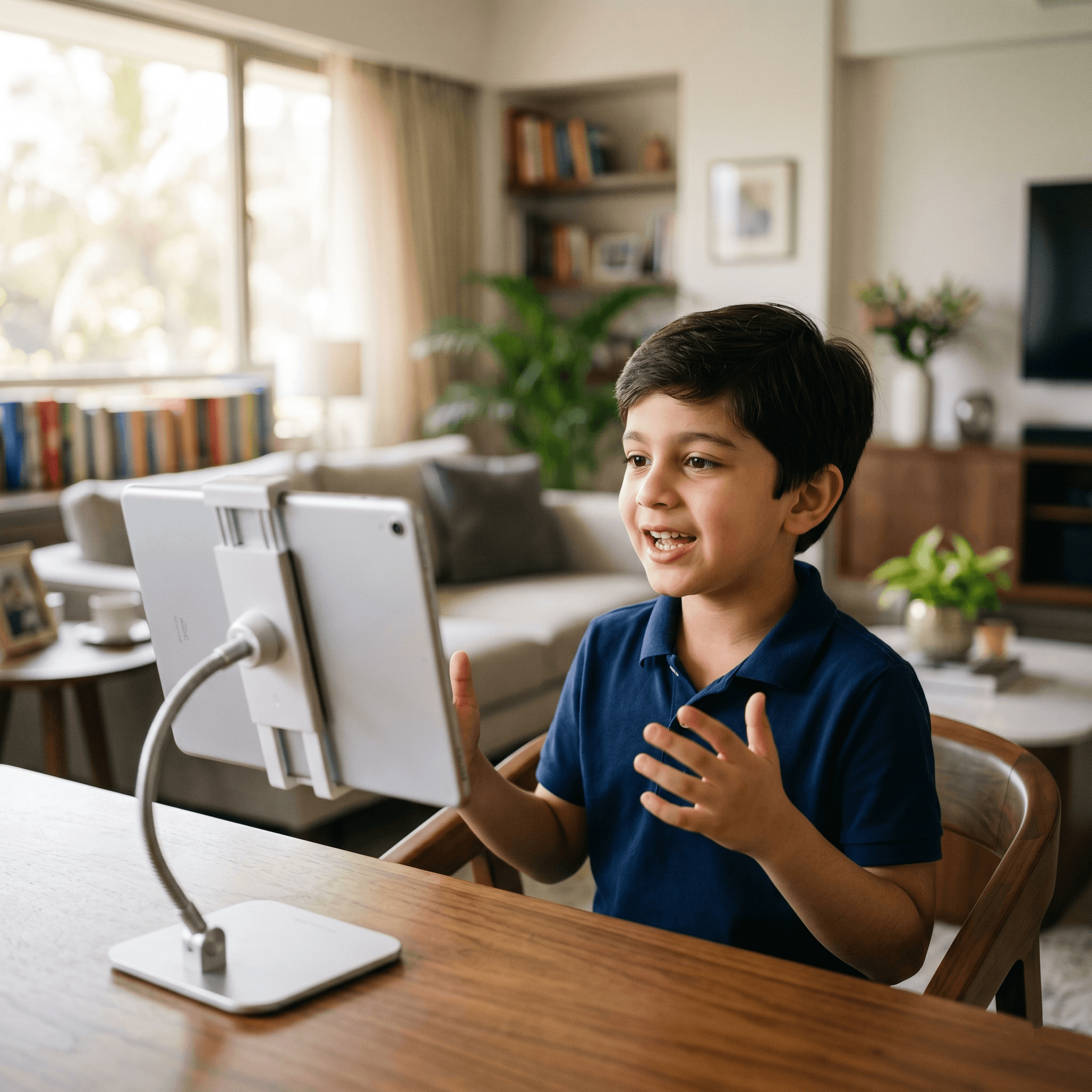 three children at the beach during golden hour