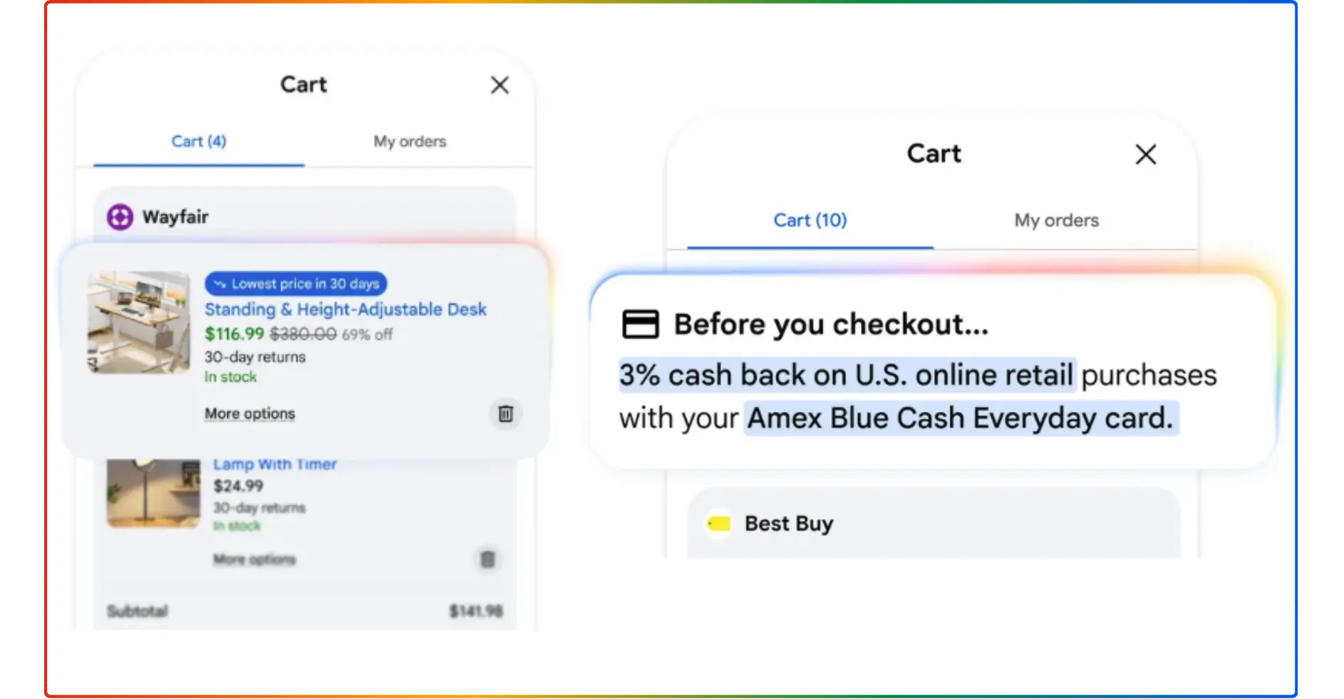 Intelligent compatability checking feature of Universal Cart