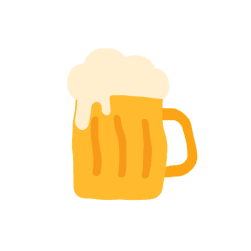 Food icon pour les bières & mocktails