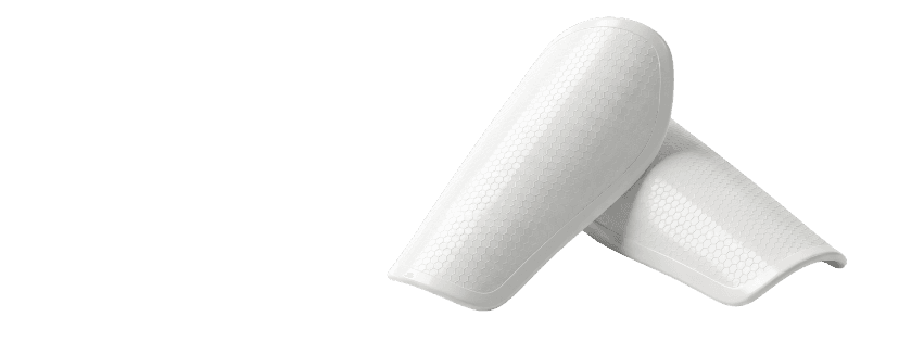 a part of the black headphone