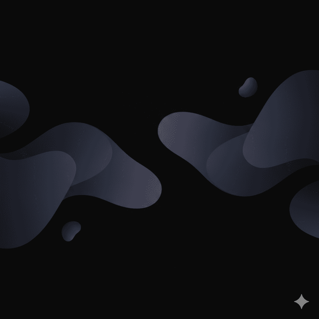 Abstract divider image separating content sections