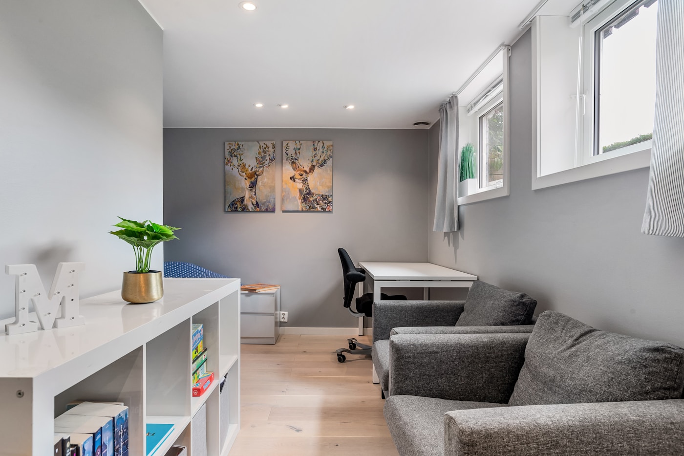 Calm therapy space