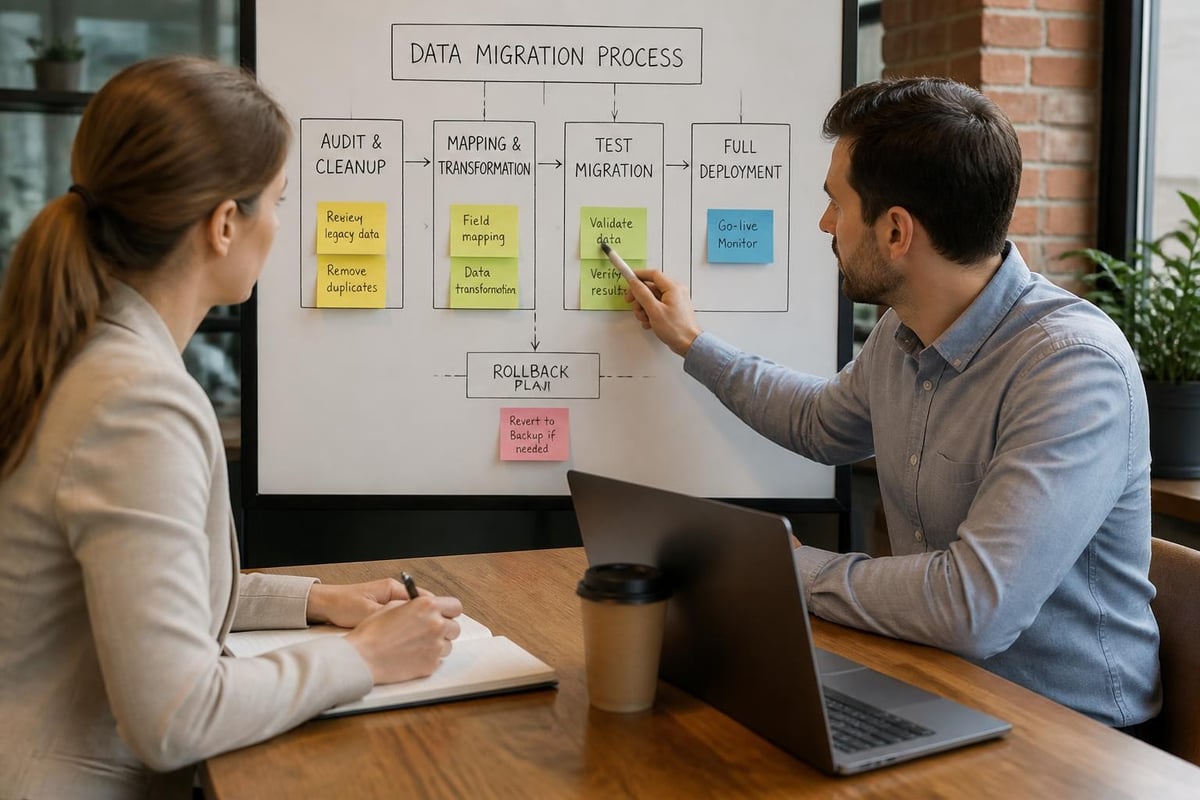 Data migration workflow