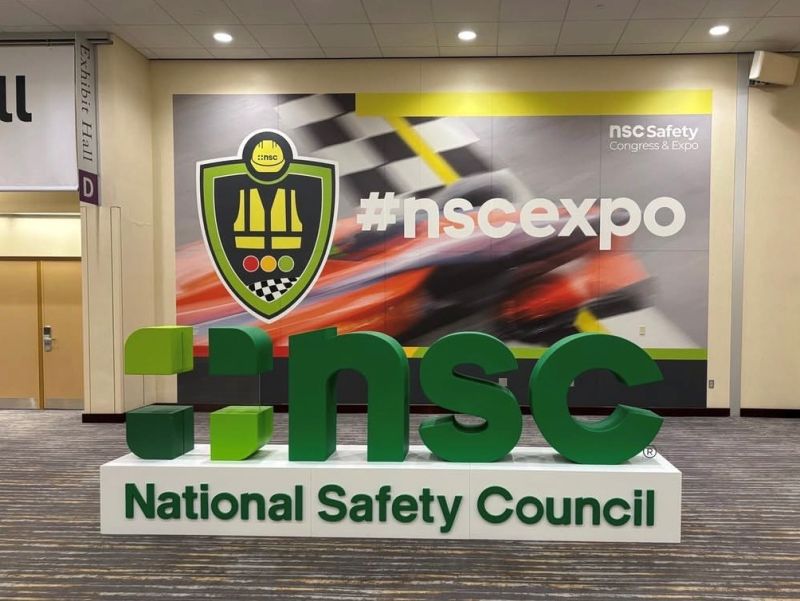 National Safety Council sign at the NSC Safety Congress & Expo 2026