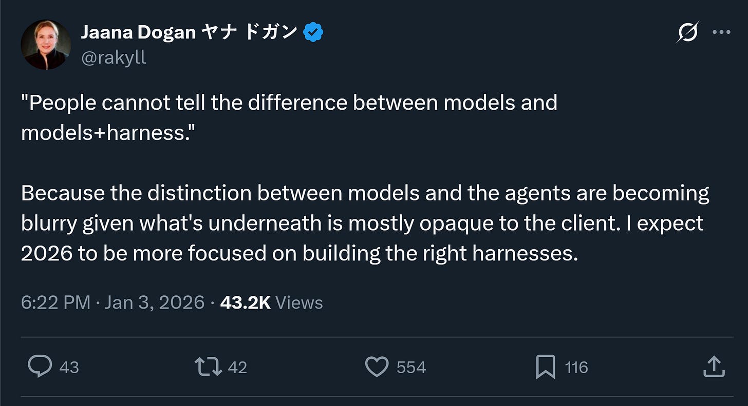 harness - you can think of it as a safety and control layer around a model