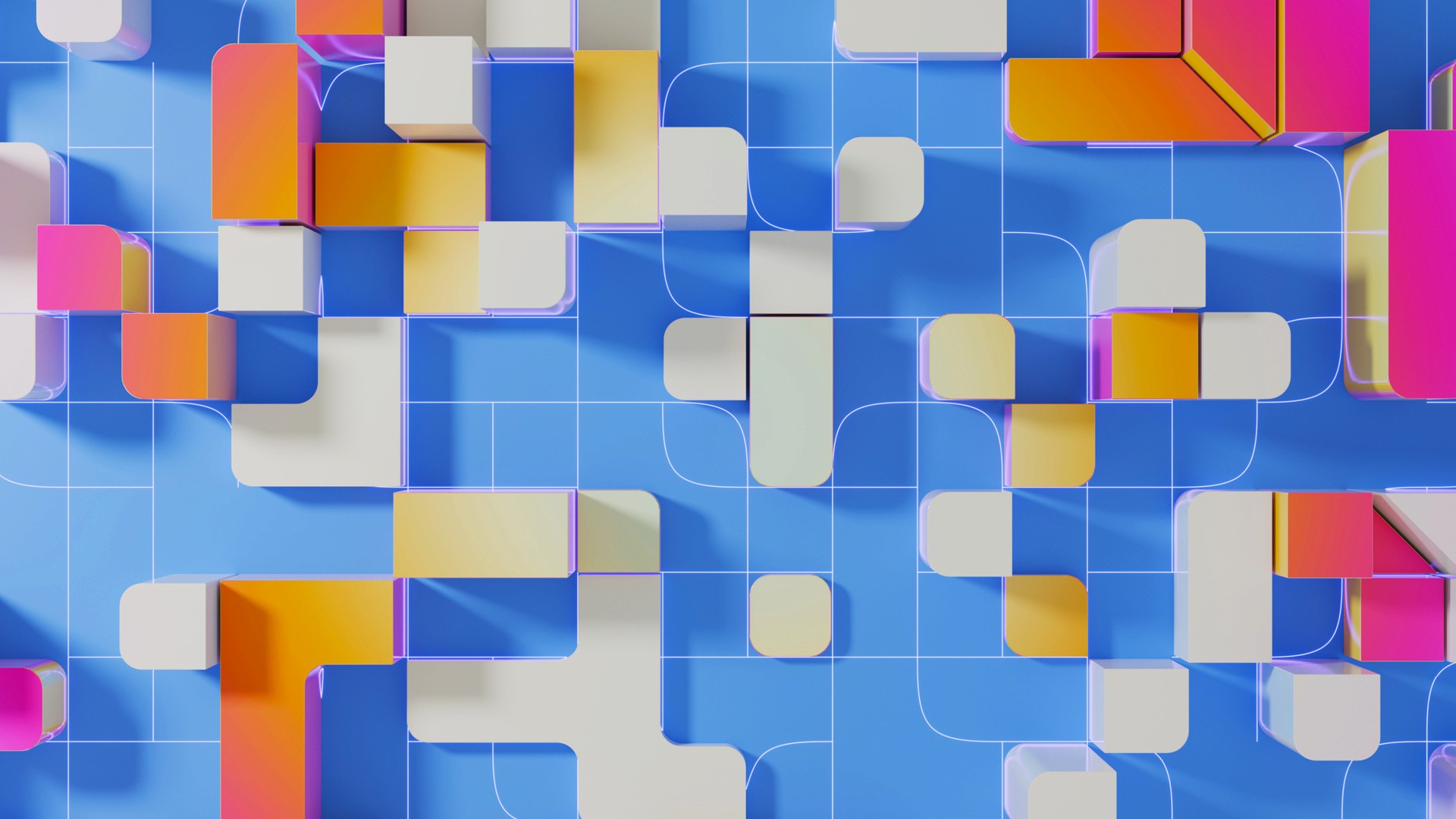 abstract geometric shapes background