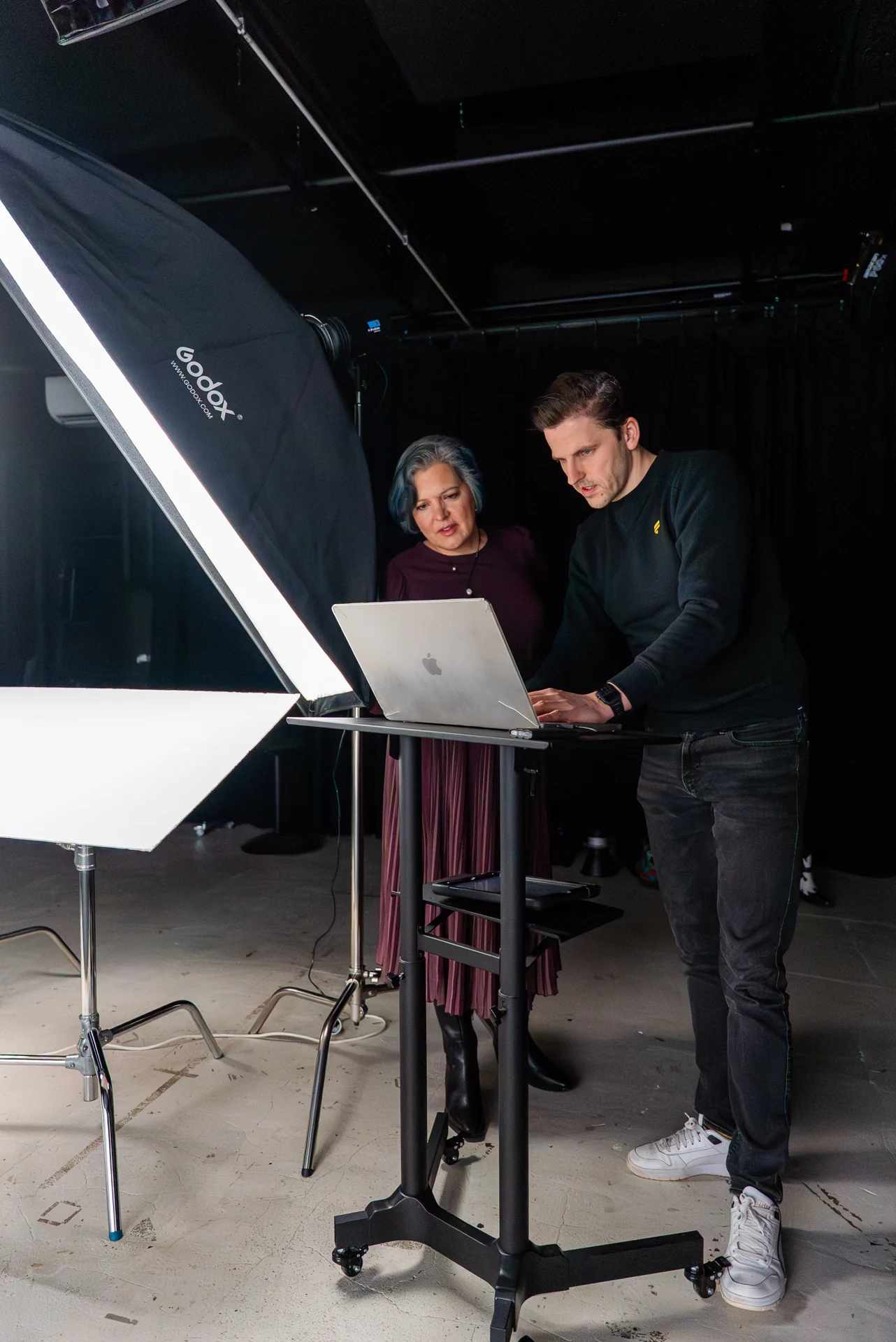 Photoshoot day · project photo 2