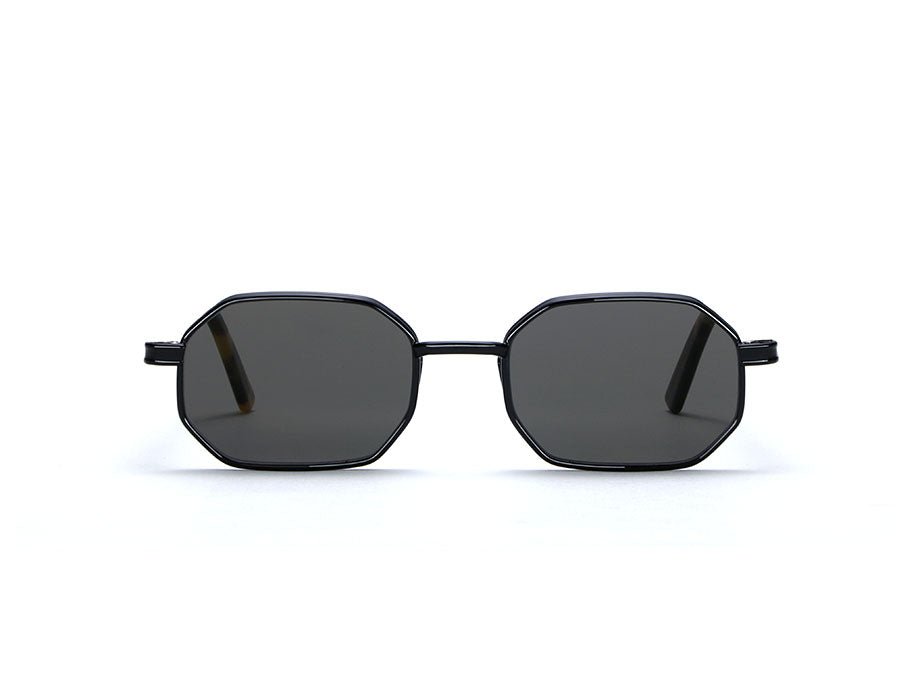 Axum black havana tartarugato 23 flat grey (base 0) 50' - Mandelli UK