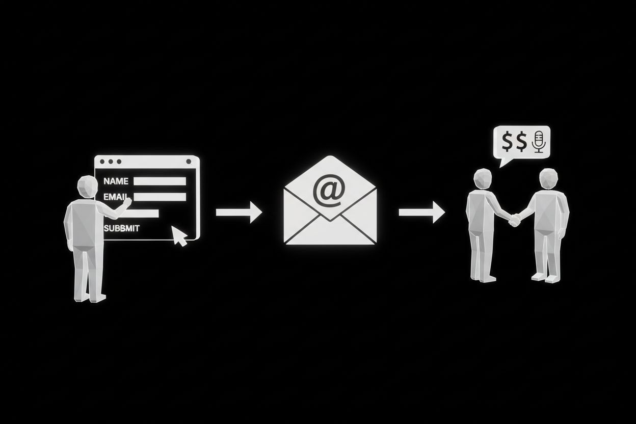 A simple lead generation funnel