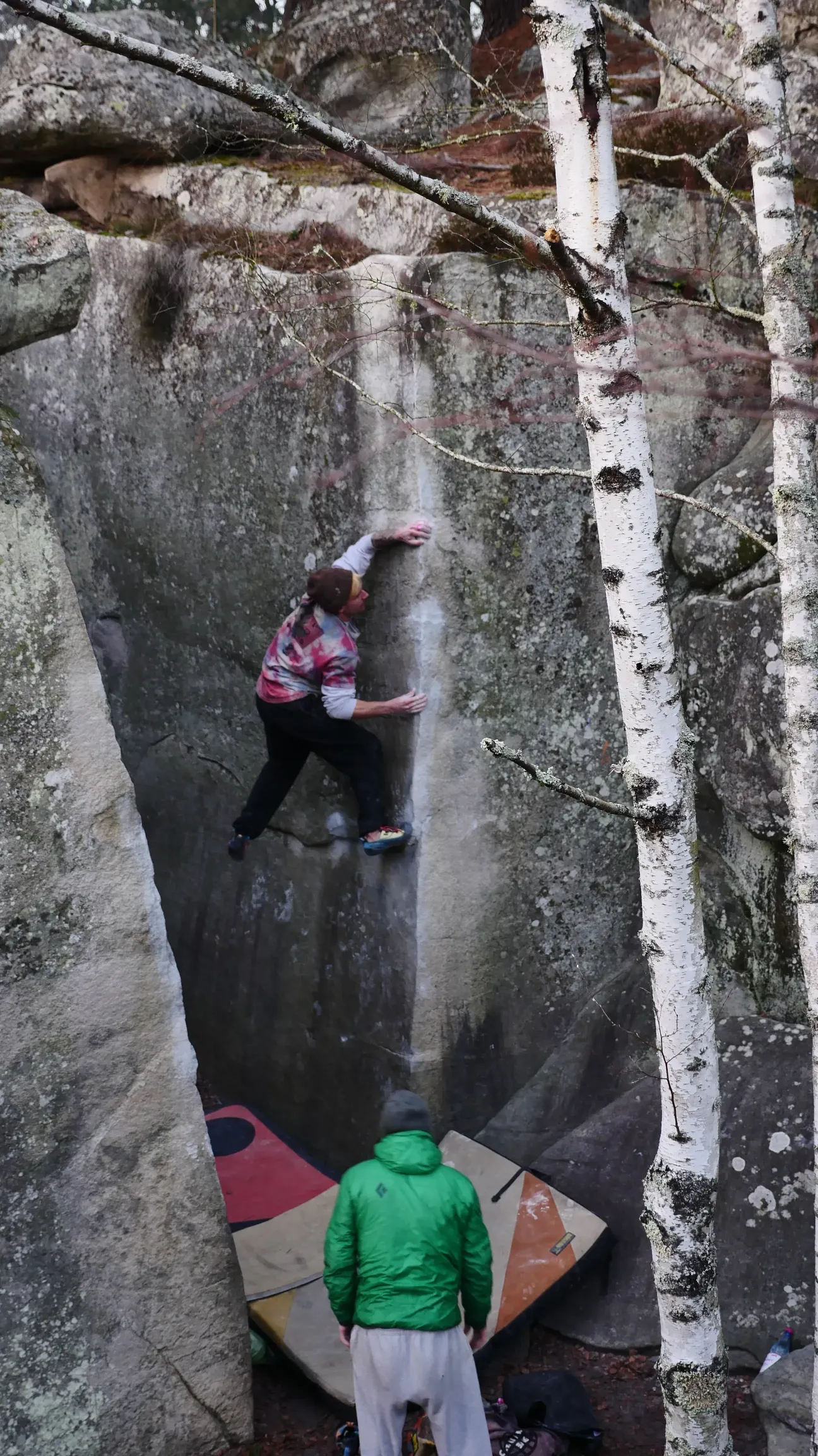 Fontainbleau Condition checker Boulder Outdoor