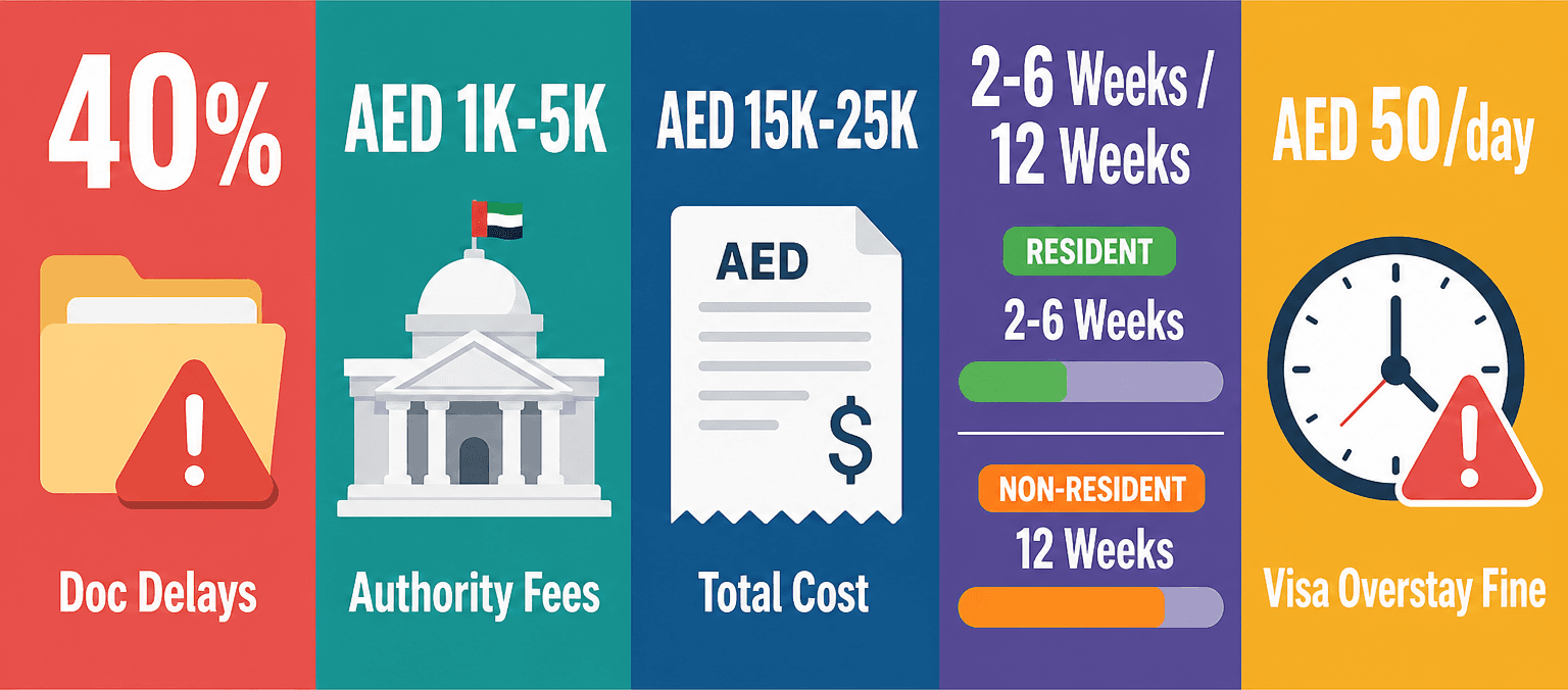 Infographic: Share Transfer in a UAE Free Zone Company - Process and Documents
