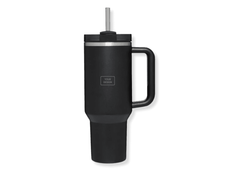 Branded Stanley Quencher tumbler 40oz for corporate hydration gifts