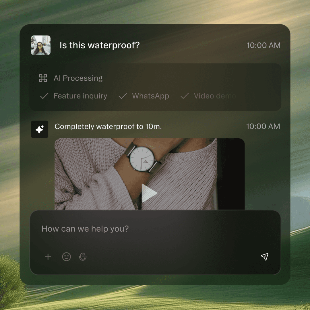 Markopolo proactively generates content