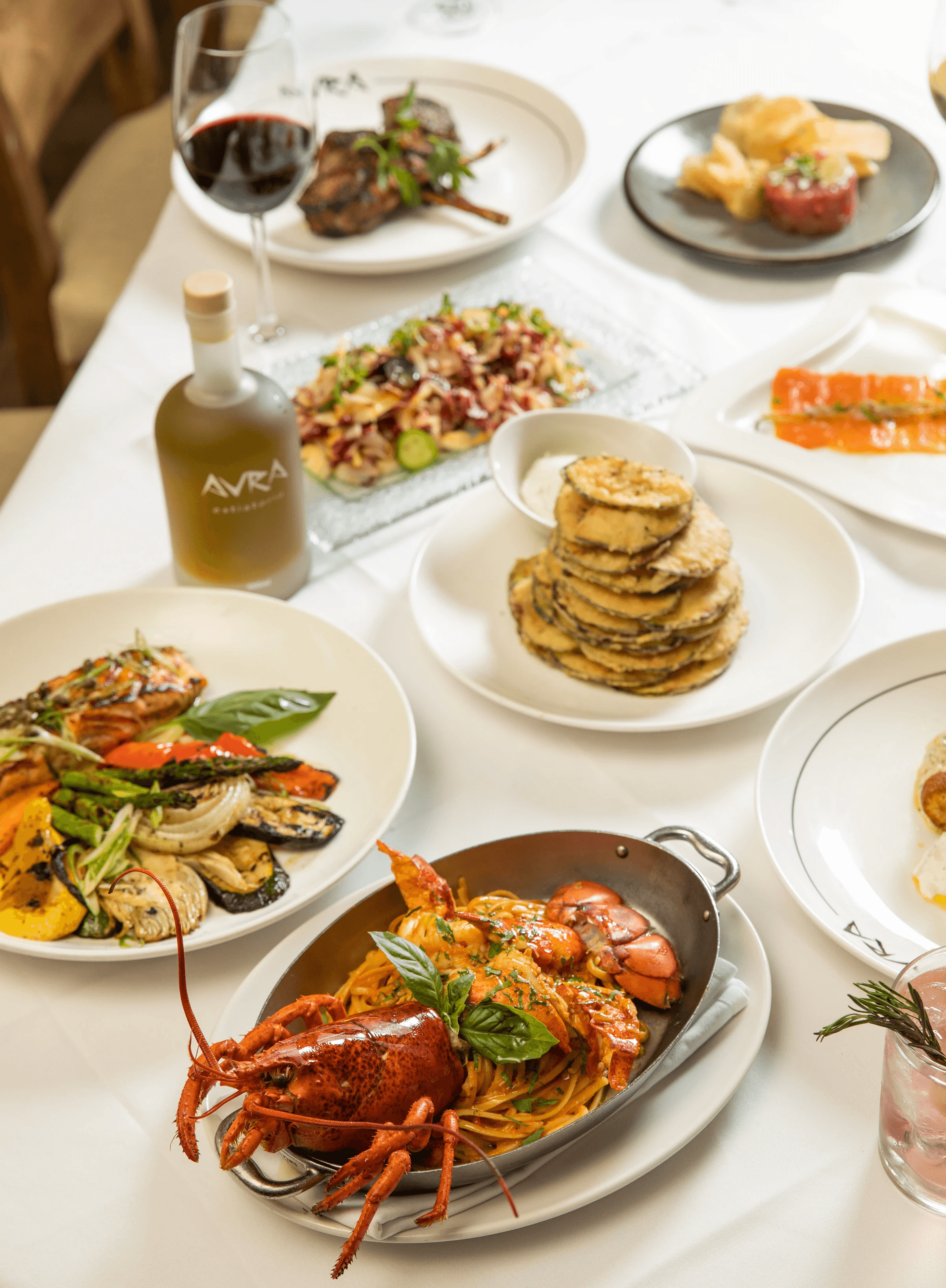Cozy restaurant interior featuring wooden tables, warm lighting, and a welcoming atmosphere.