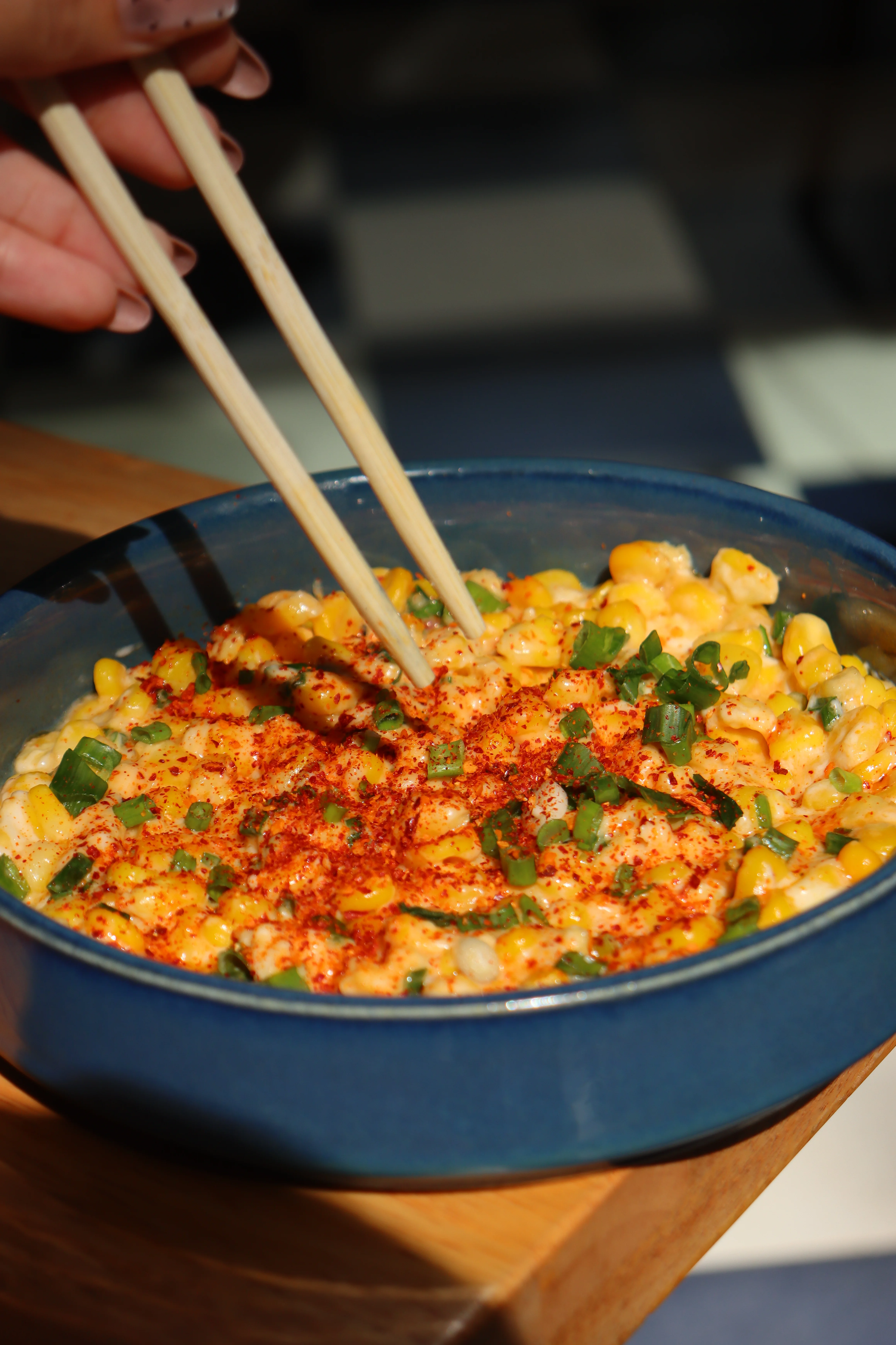Korean corn cheese at Bungeo