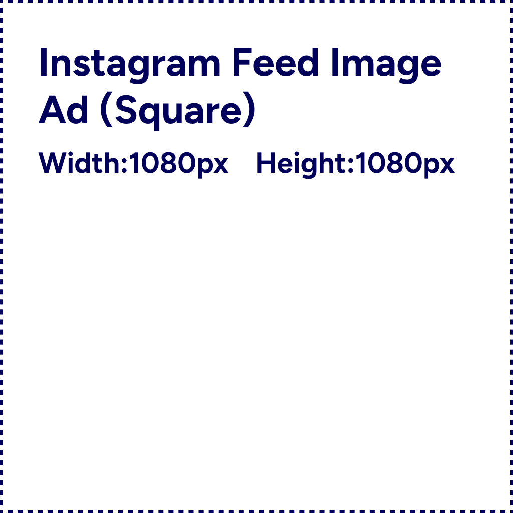 Instagram Feed Image Ad (Square)