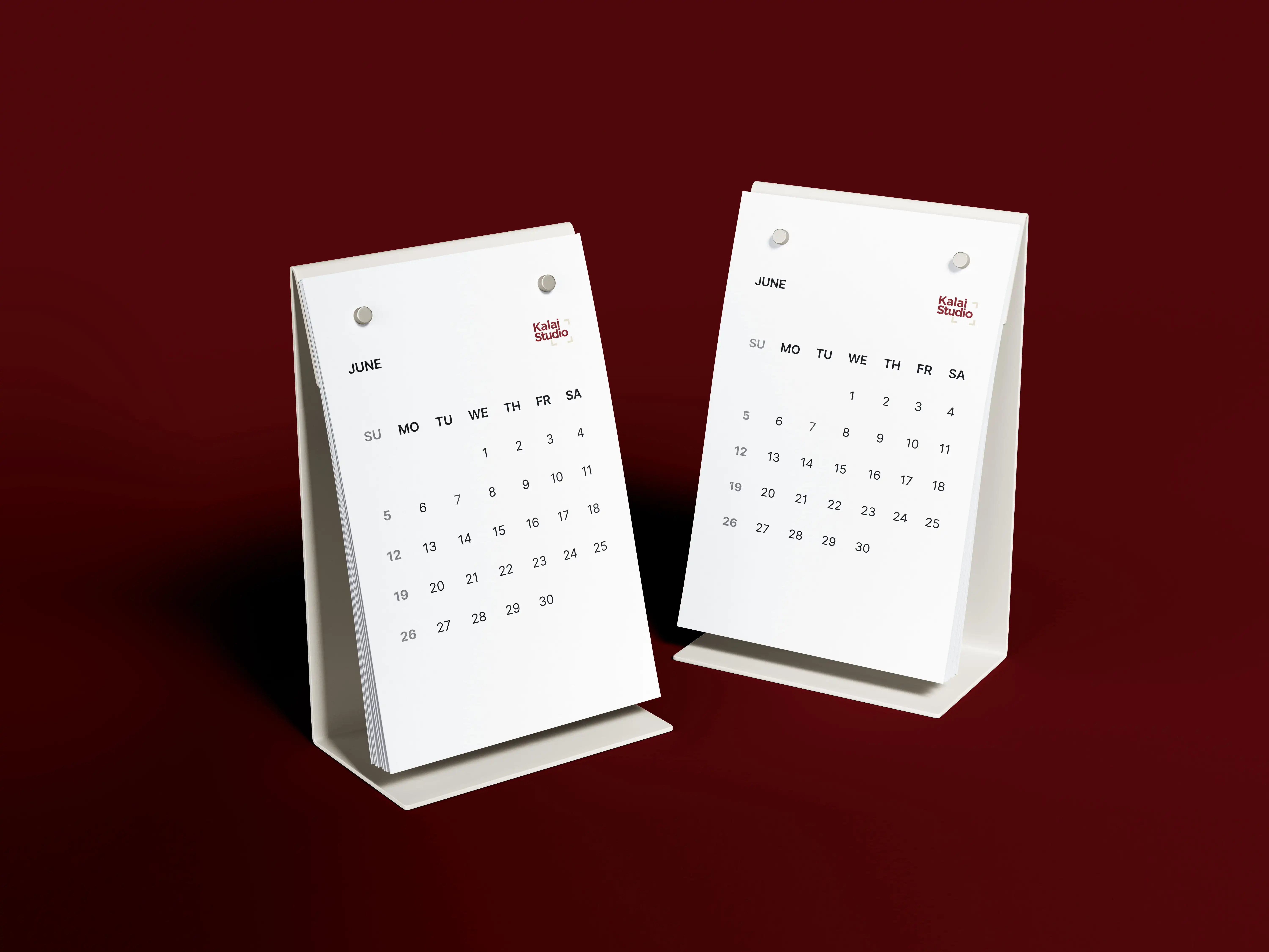 Kalai Studio wedding photography calendar