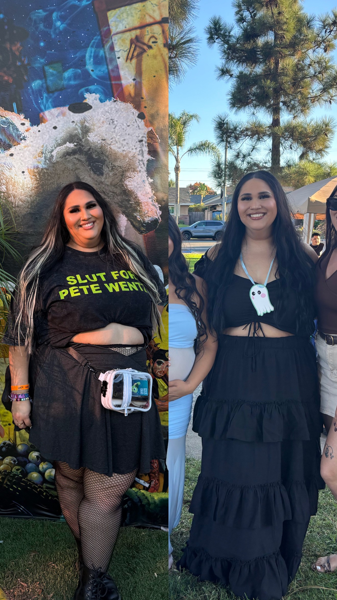 Man before fitness body transformation