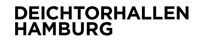 Schwarz Weiß Logo der Deichtorhalle Hambrug