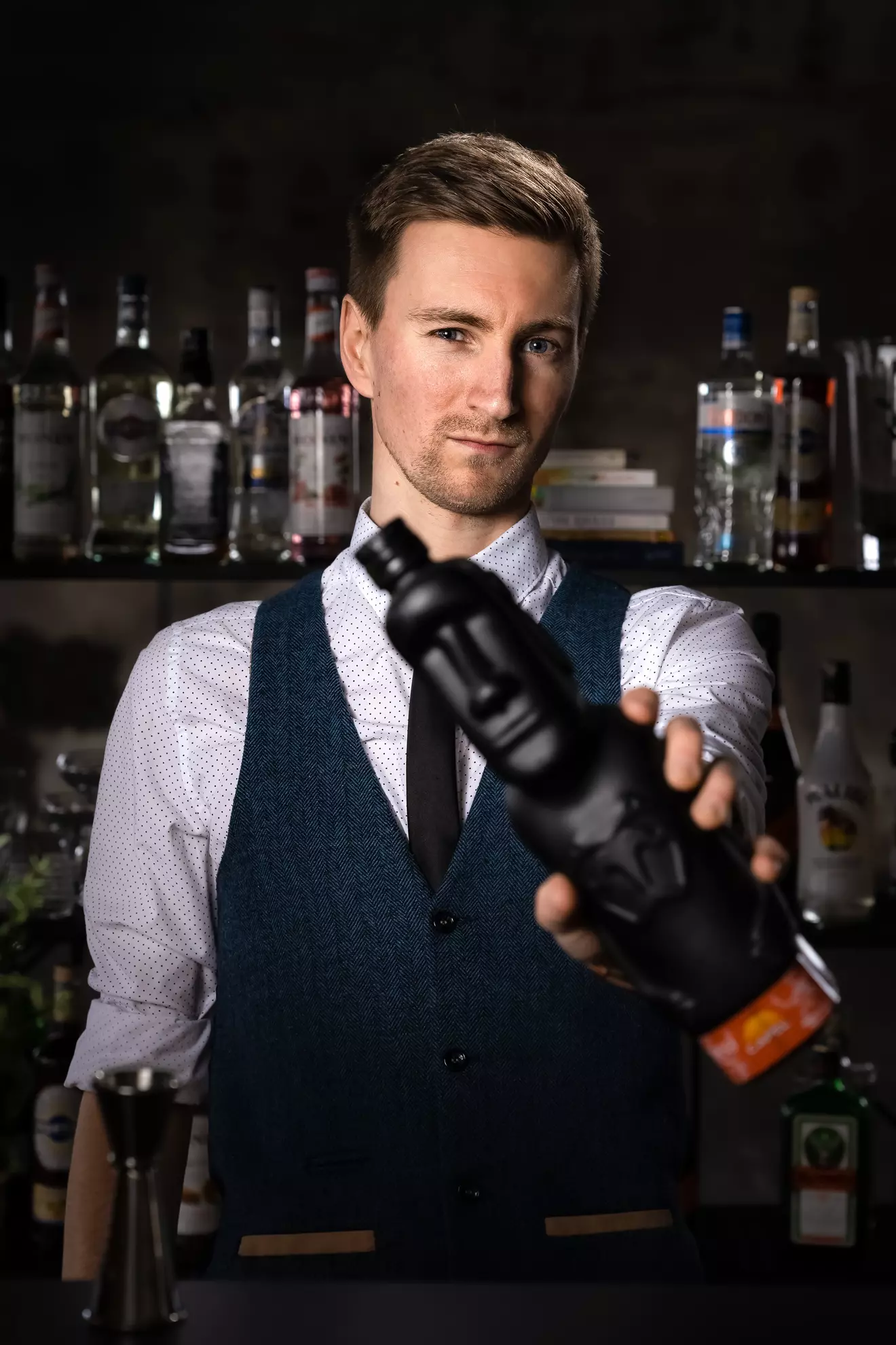 profesjonalny barman na wesele wicemistrz świata flair filip ciszkowski