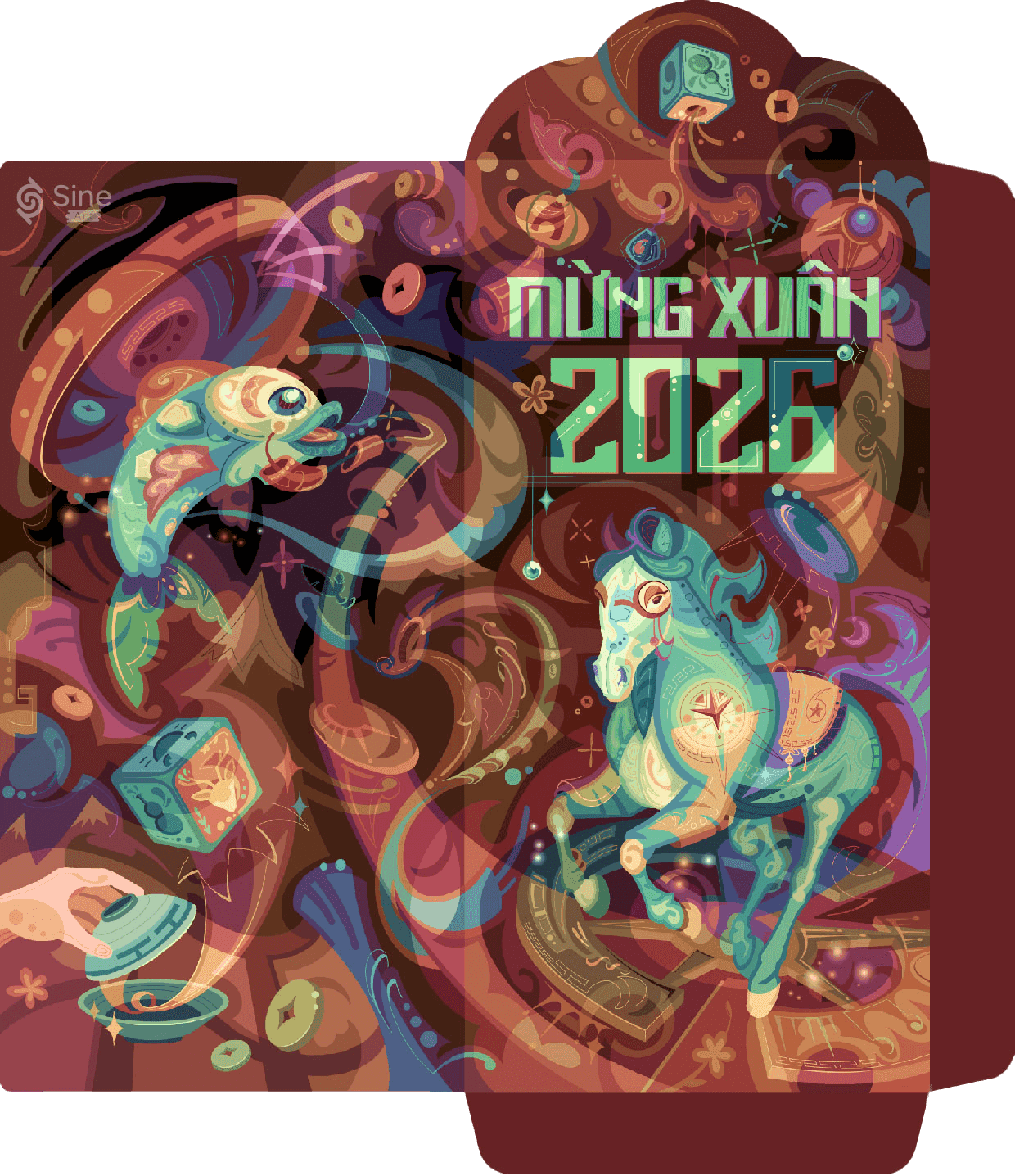 giải đề trang trí màu