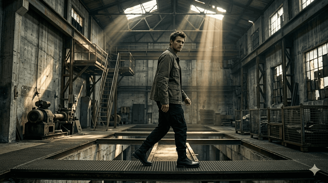 Cotton Twill Cargo Jacket - Lifestyle