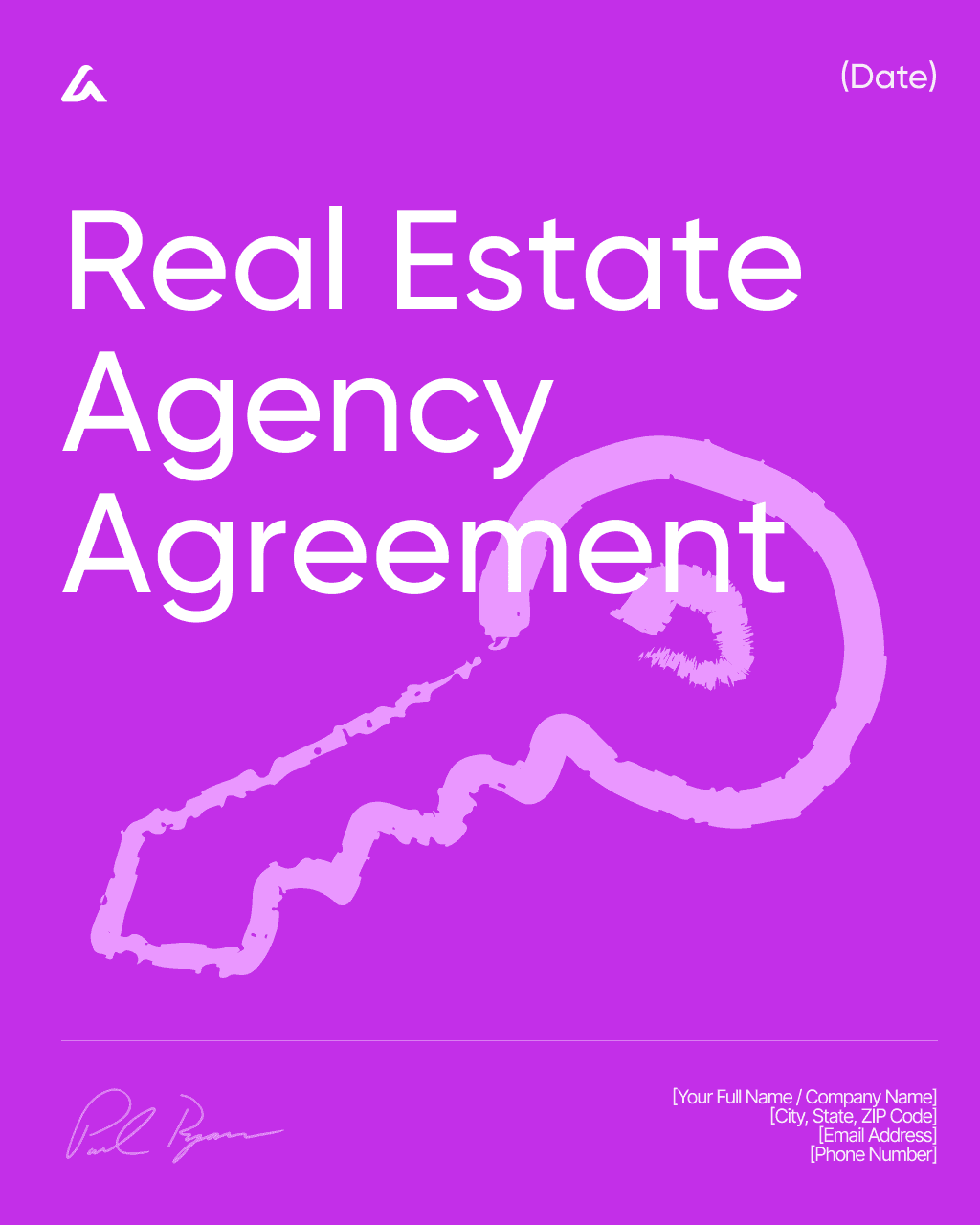 Real Estate Agency Agreement