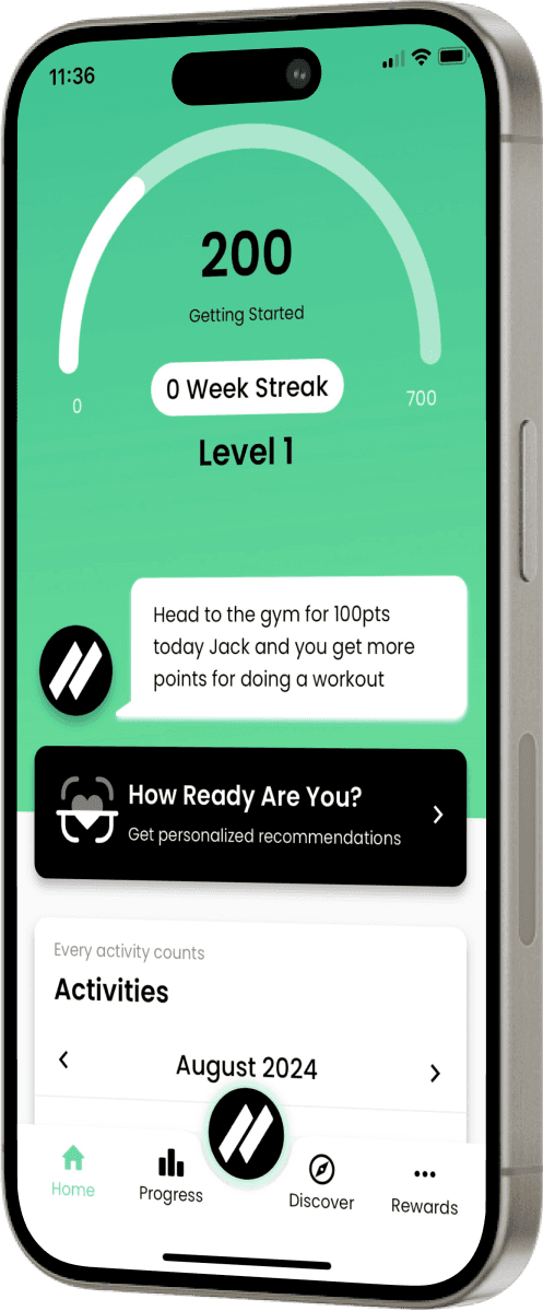 iPhone 15 app mockup
