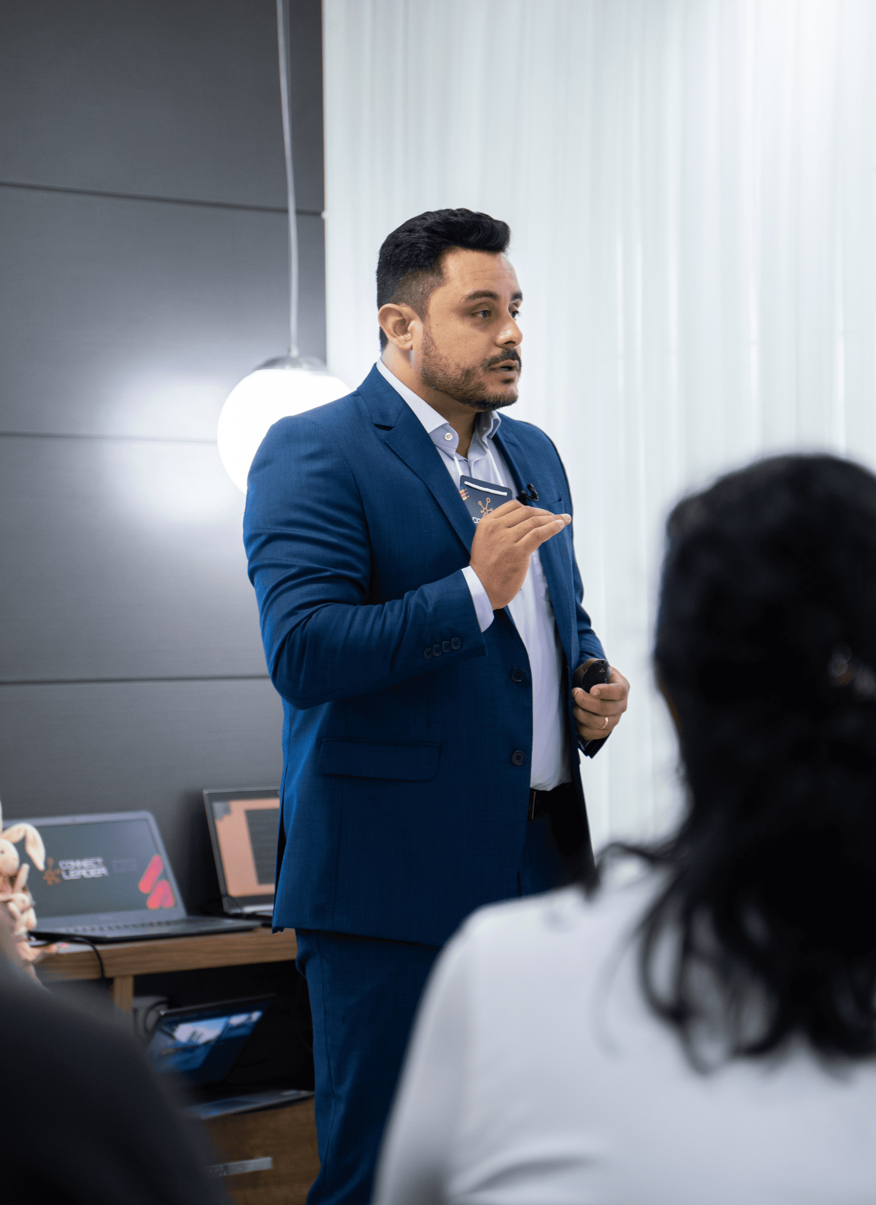 Portrait of portfolio creator