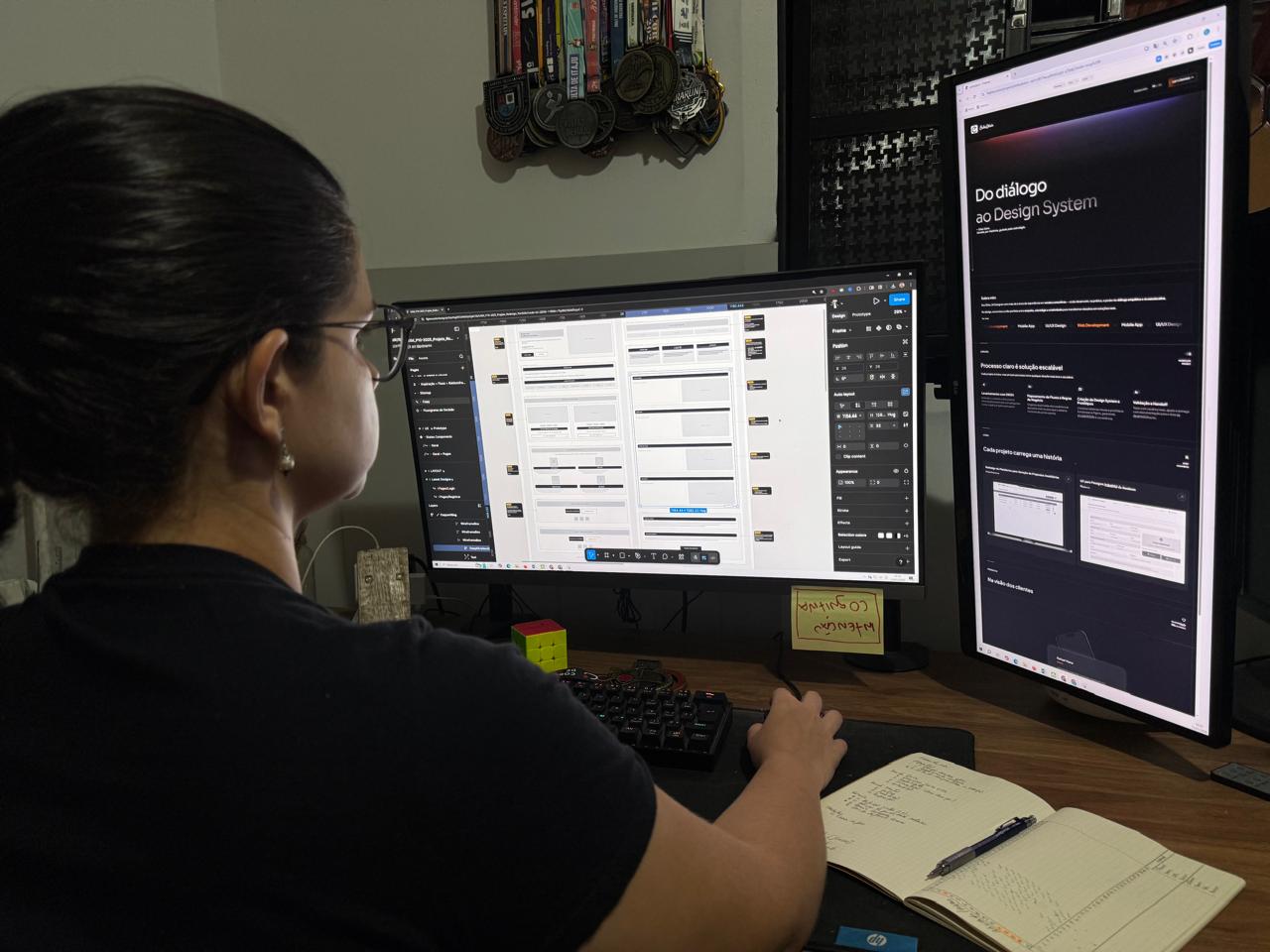 A dropper is releasing a drop of liquid into a dark glass bottle, with a soft green background.