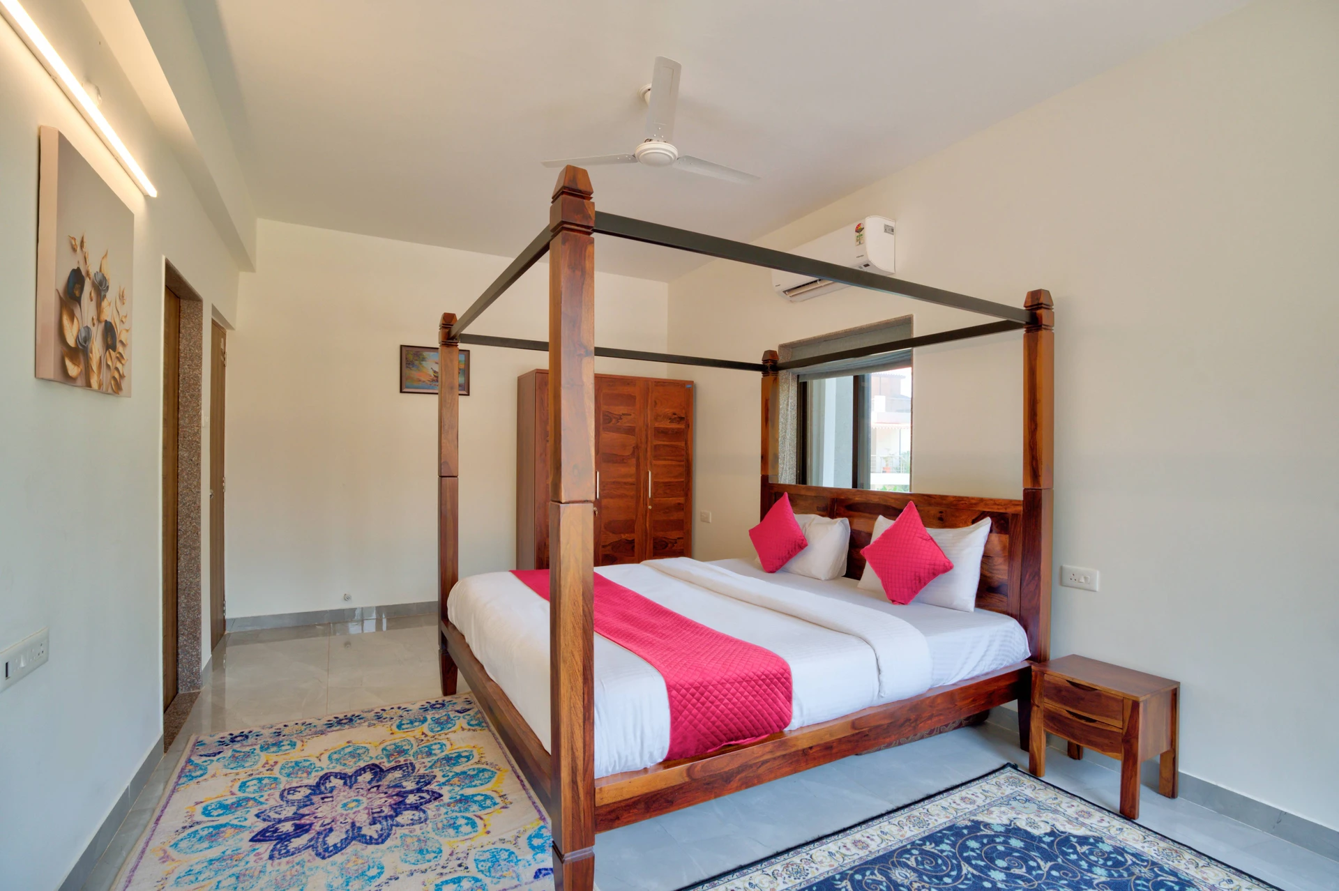 premium 2 bhk apartment with pool in goa, candolim, apartment for couple, groups of small family