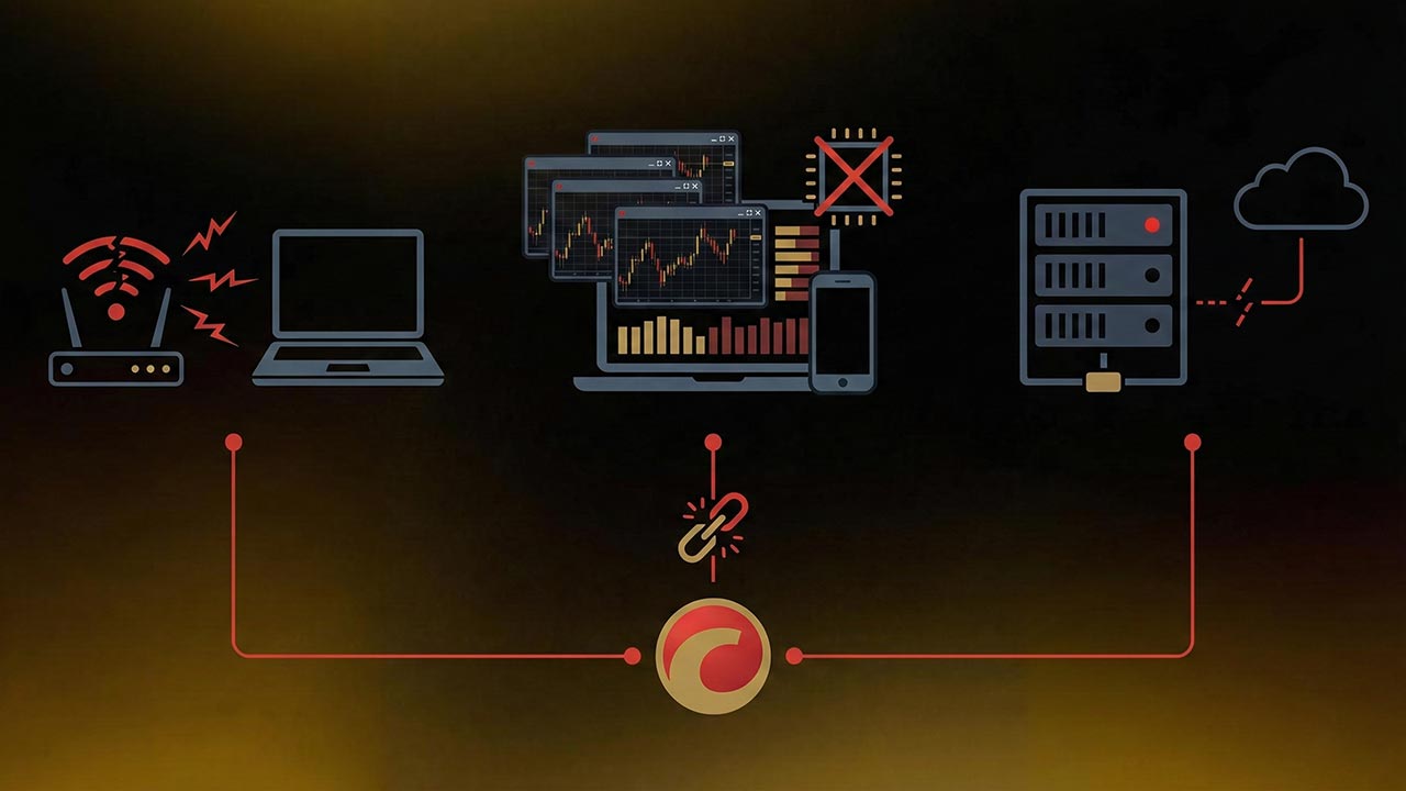 The three main causes of cTrader connectivity problems
