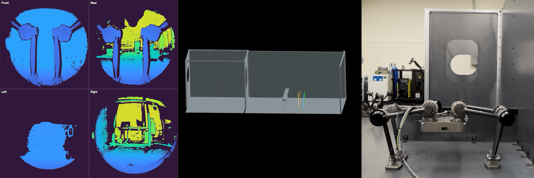 CAD-based state estimation real-world test