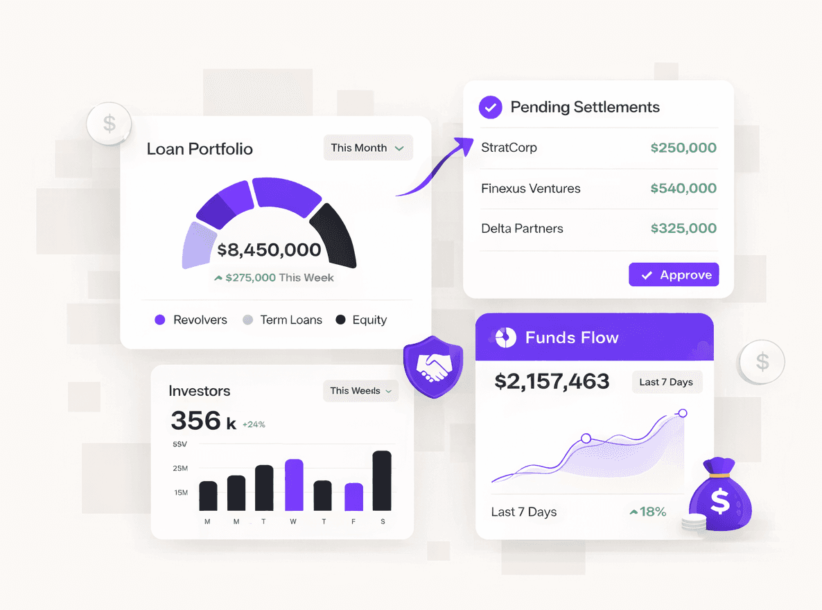 Fintec website framer template hero section photo