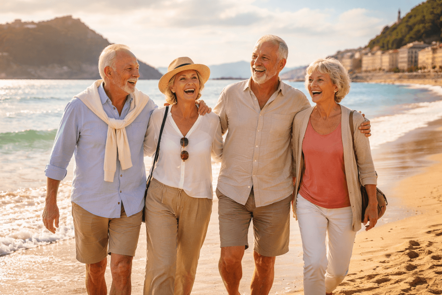 kids lying on a glass land and smiling