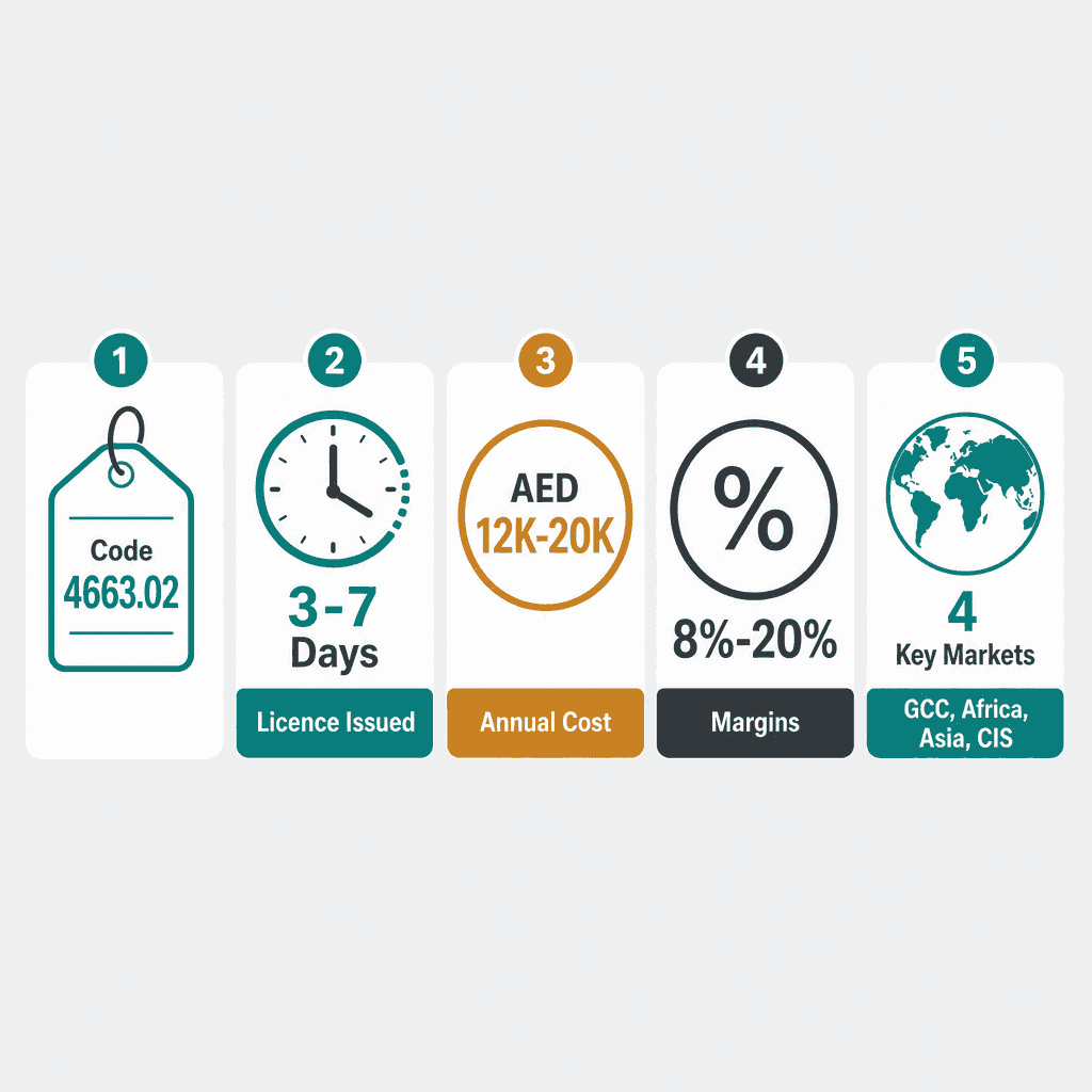Infographic: Start a Primary Wood Products Wholesale Trading Business in Dubai