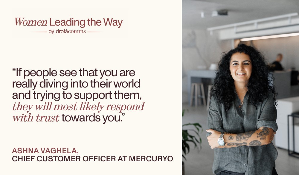 Learning to Trust Your Own Voice — Ashna Vaghela on Building Trust and Influence in Fintech | Mercuryo 