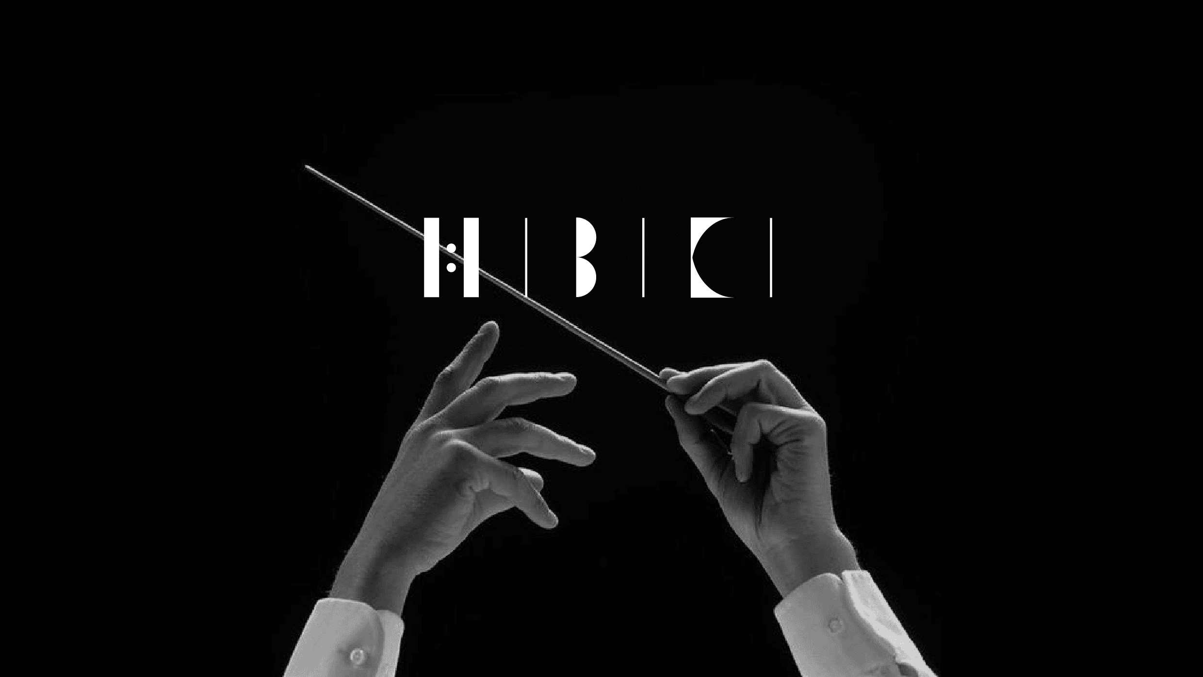 Abstract dark blue and brown waves