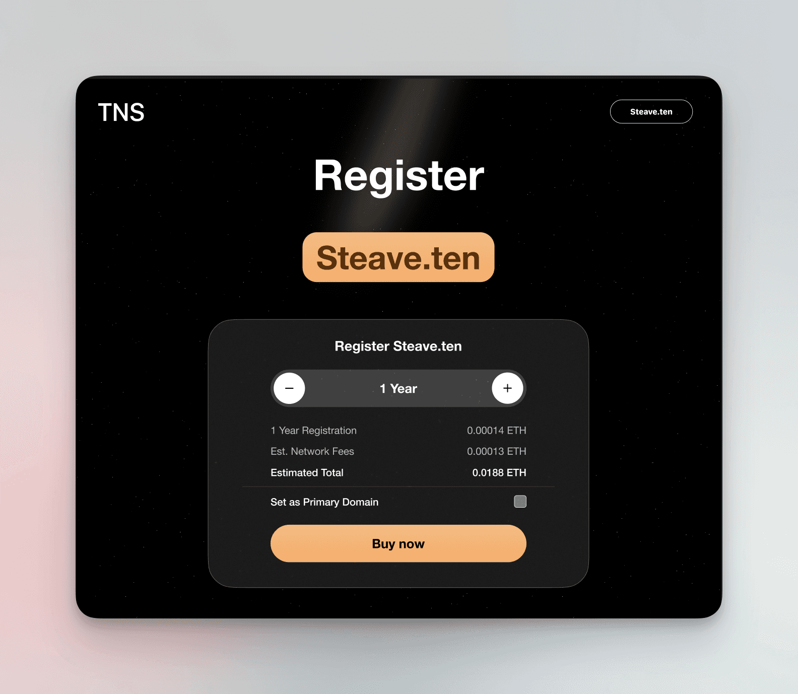 TNS - Register