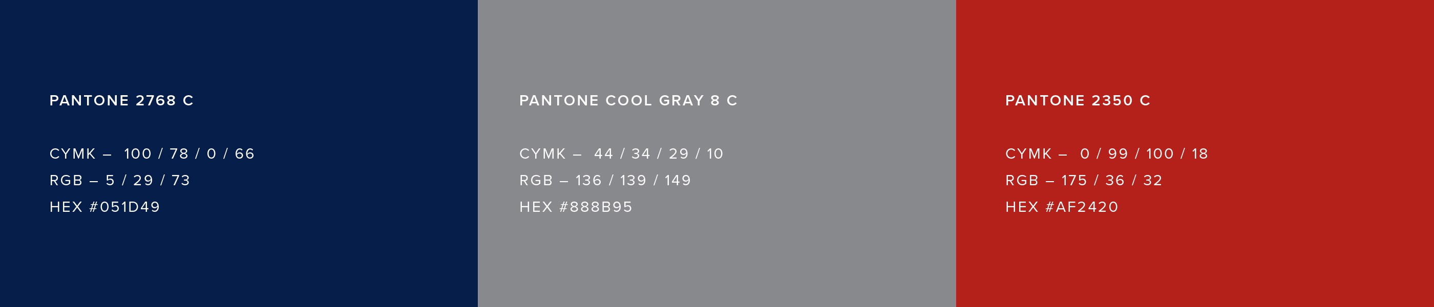 Grace Academy color palette.