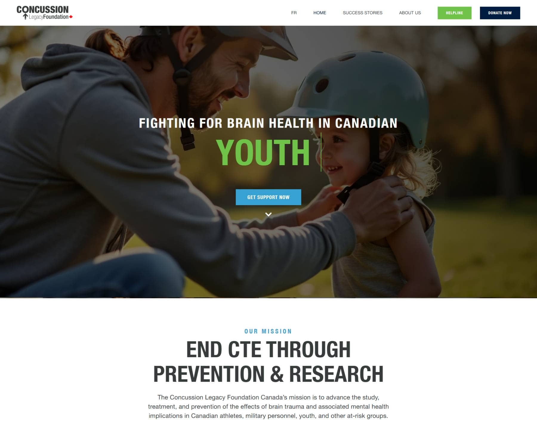 CLFC website screenshot