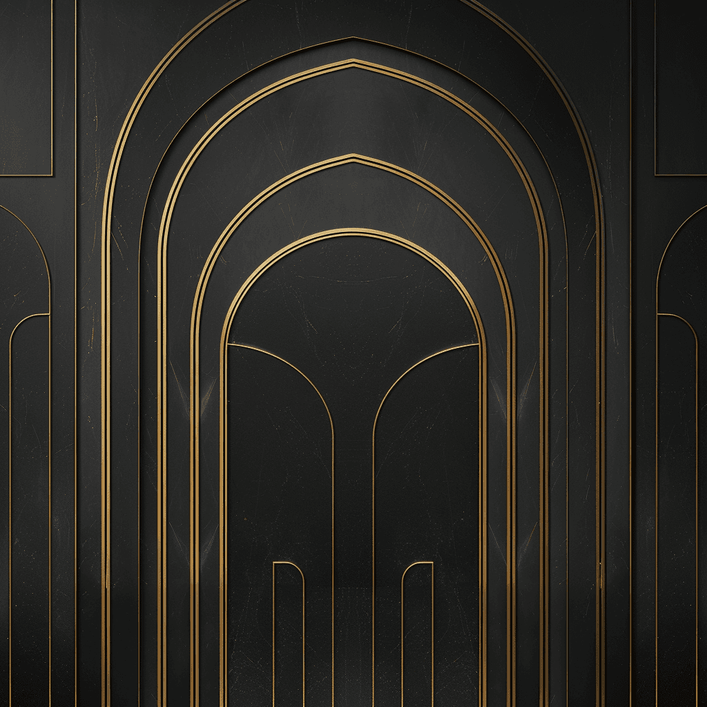 art deco maison Apple Watch collection header image featuring abstract and modern.