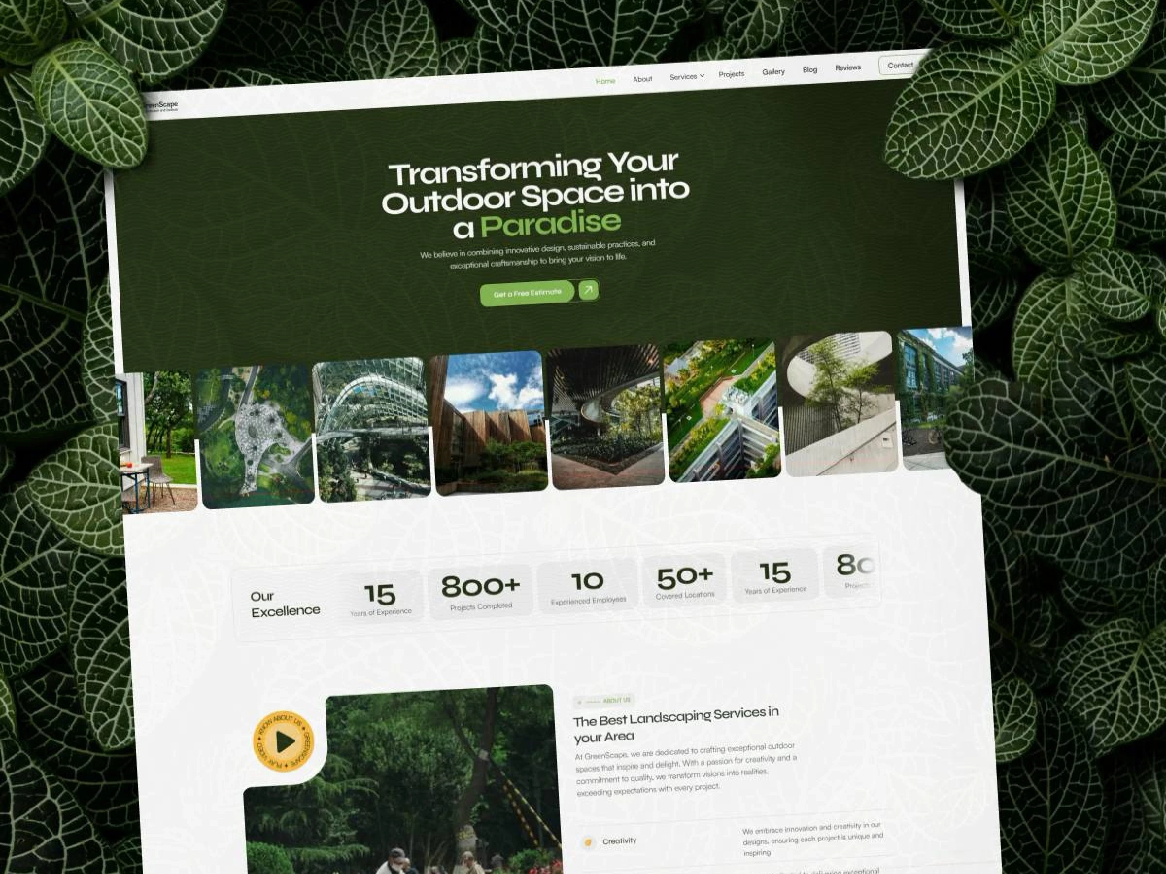 landscaper landscaping & gardening template