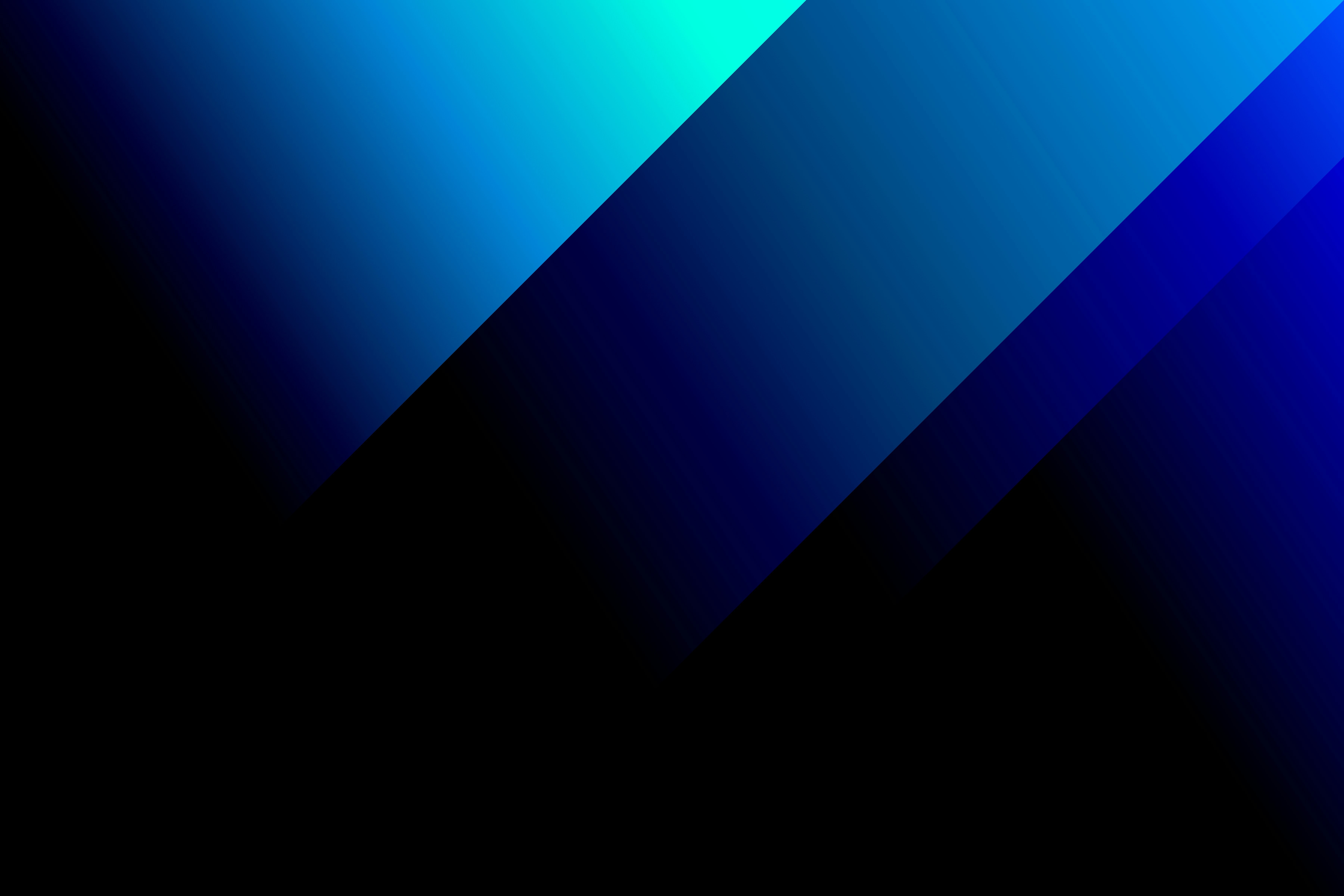 Abstract image of diagonal tonal blue colour bands.