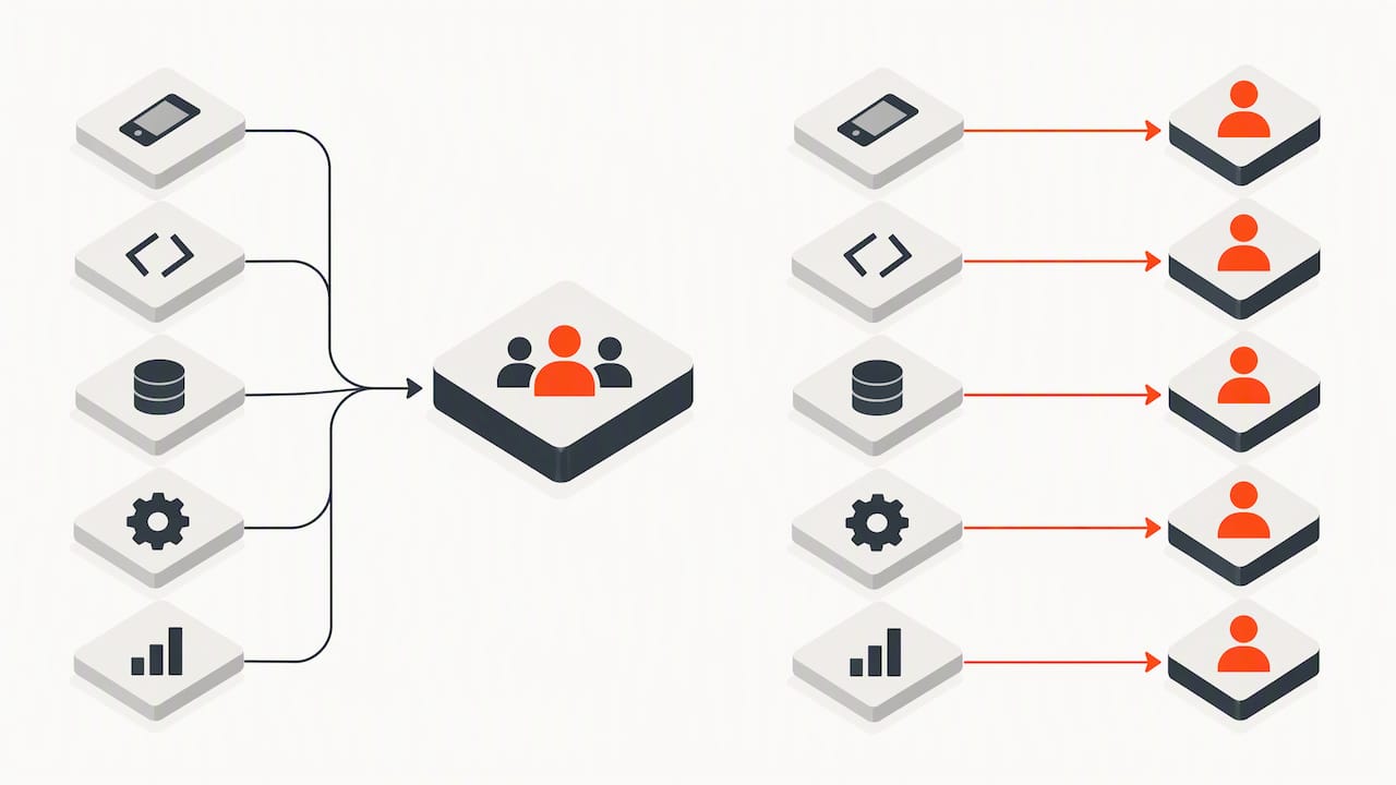 Deliverables linked to distinct accountable owners