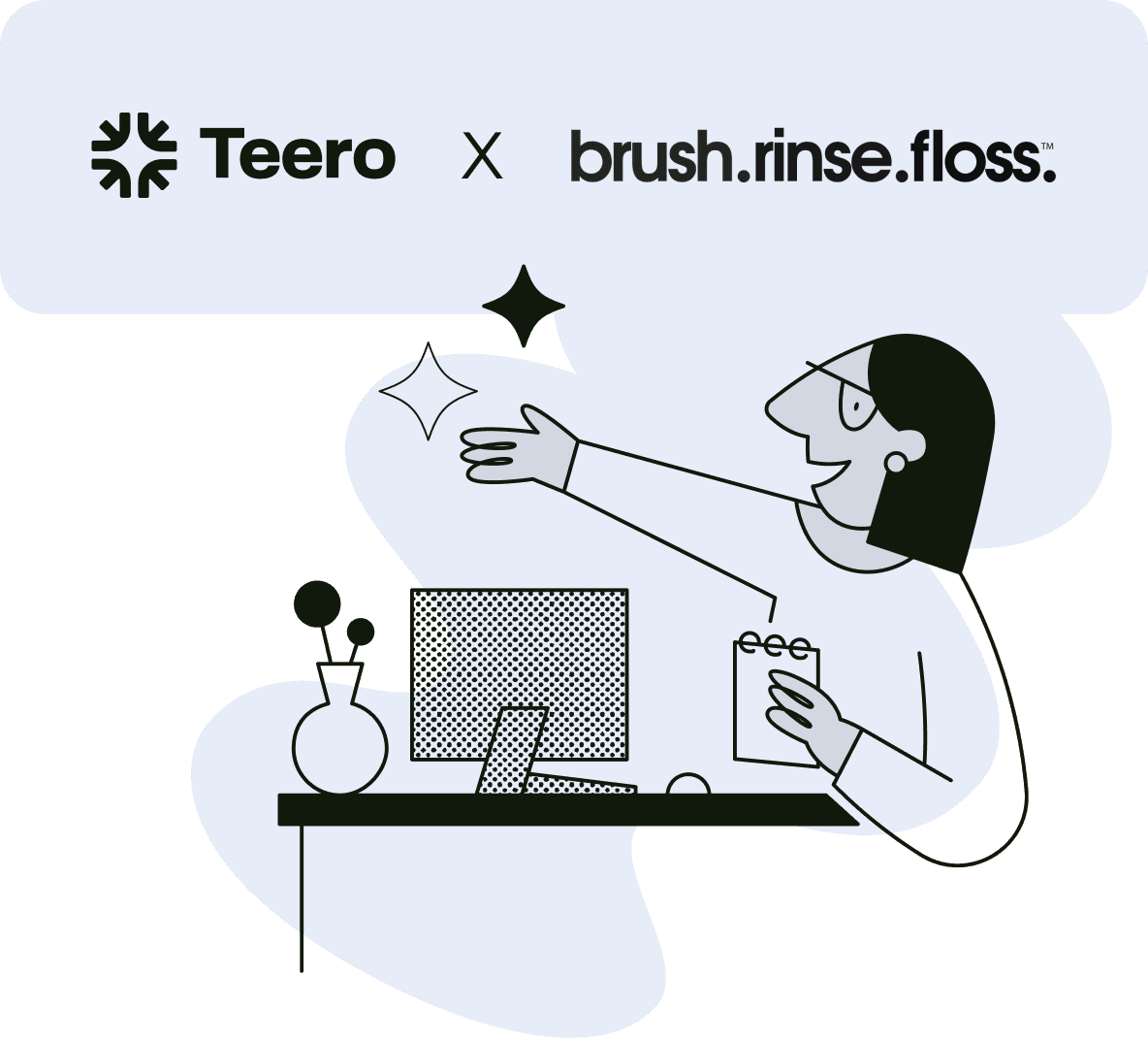 Teero-brush-rinse-floss
