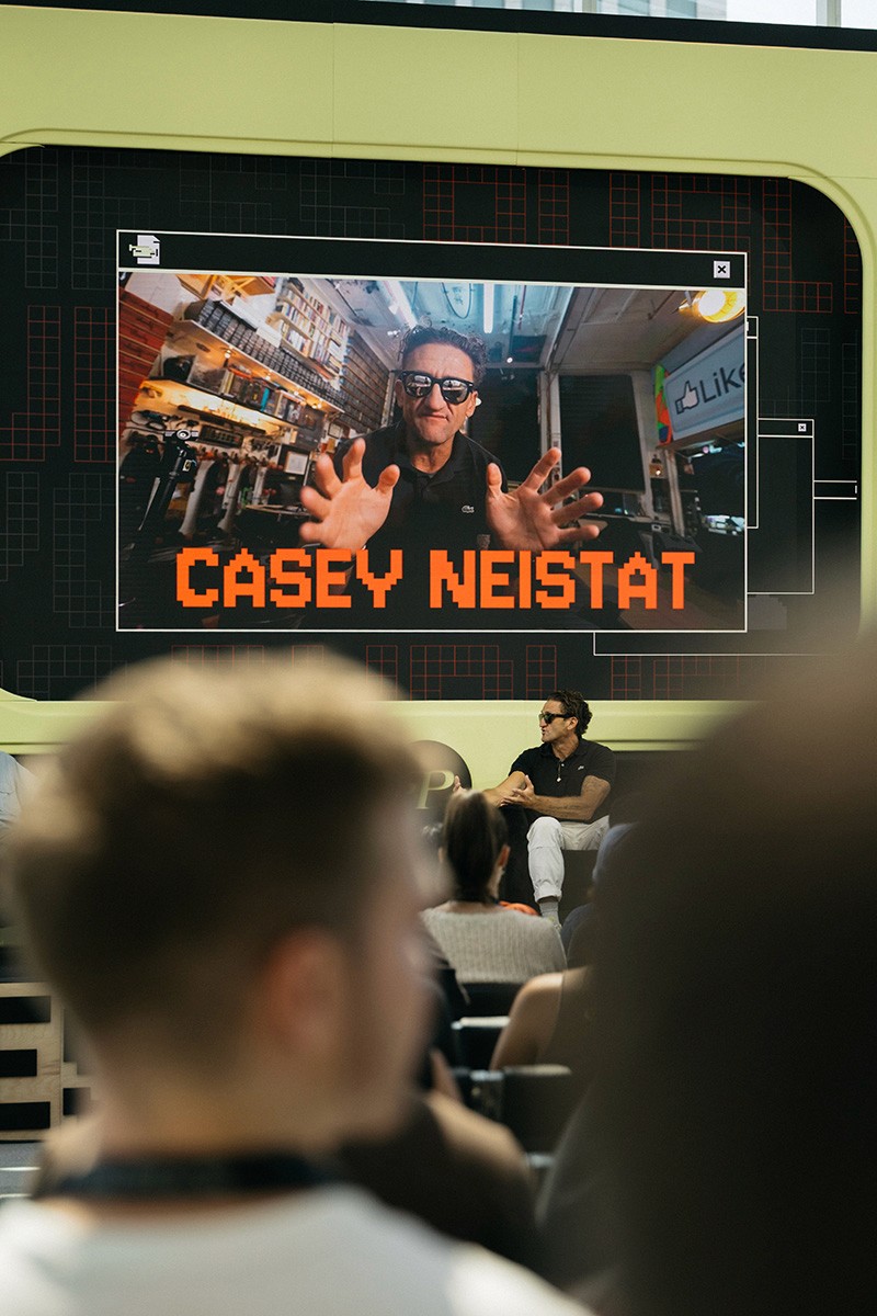 Photo of the Fireblocks logo, constructed and hanging outside. 